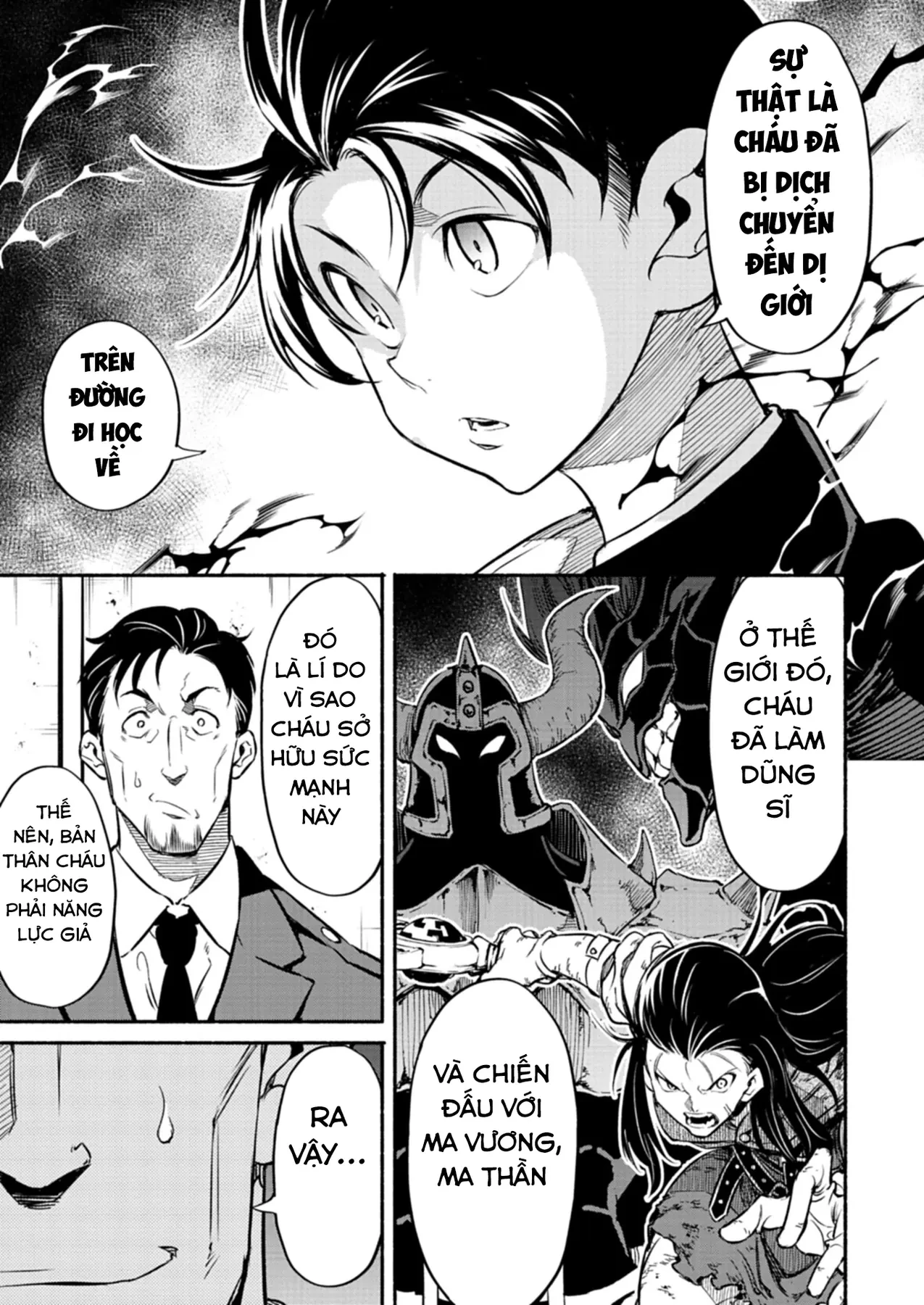 Vui Mừng Vì Được Trở Về Từ Dị Giới, Ai Ngờ Trái Đất Cũng "Dị" Không Tưởng Chapter  2.1 - 33