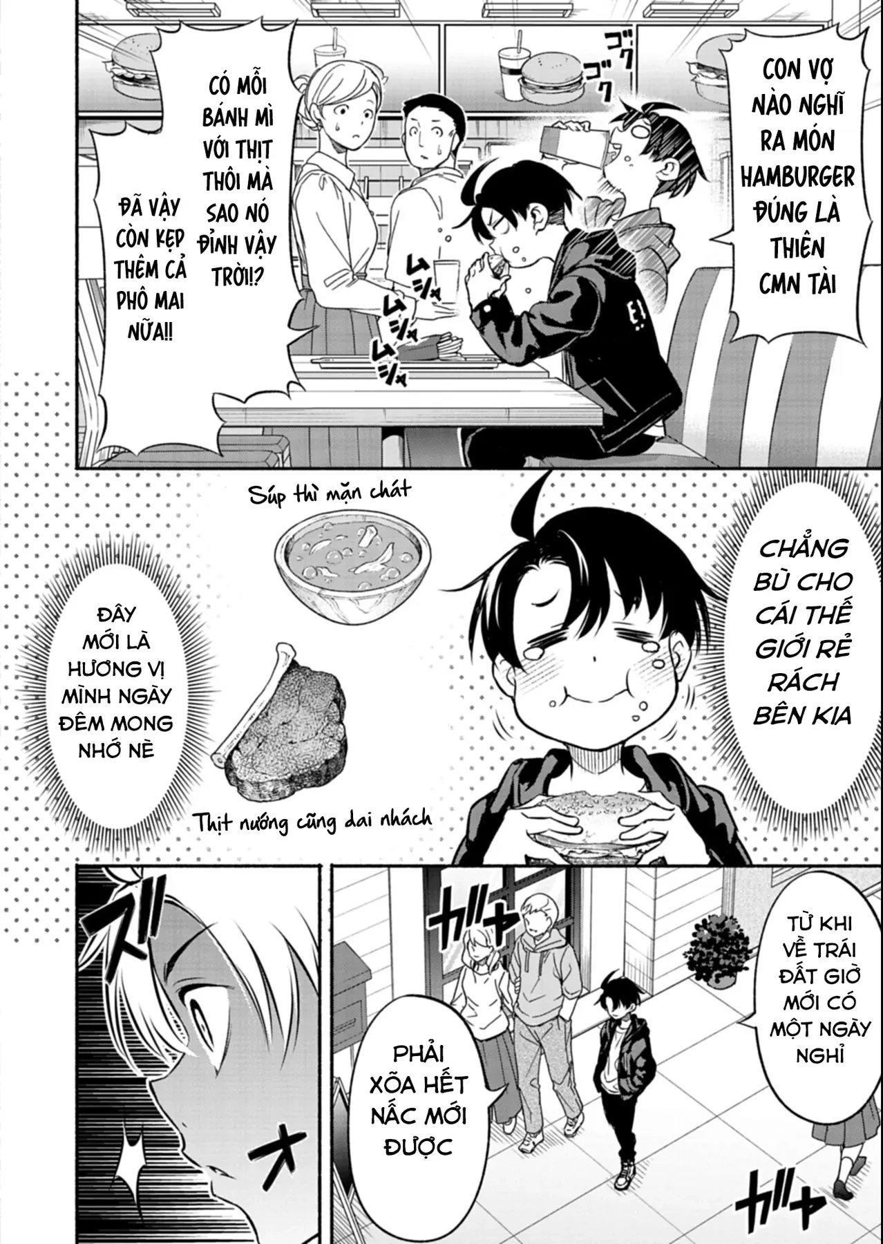 Vui Mừng Vì Được Trở Về Từ Dị Giới, Ai Ngờ Trái Đất Cũng "Dị" Không Tưởng Chapter  5.1 - 3