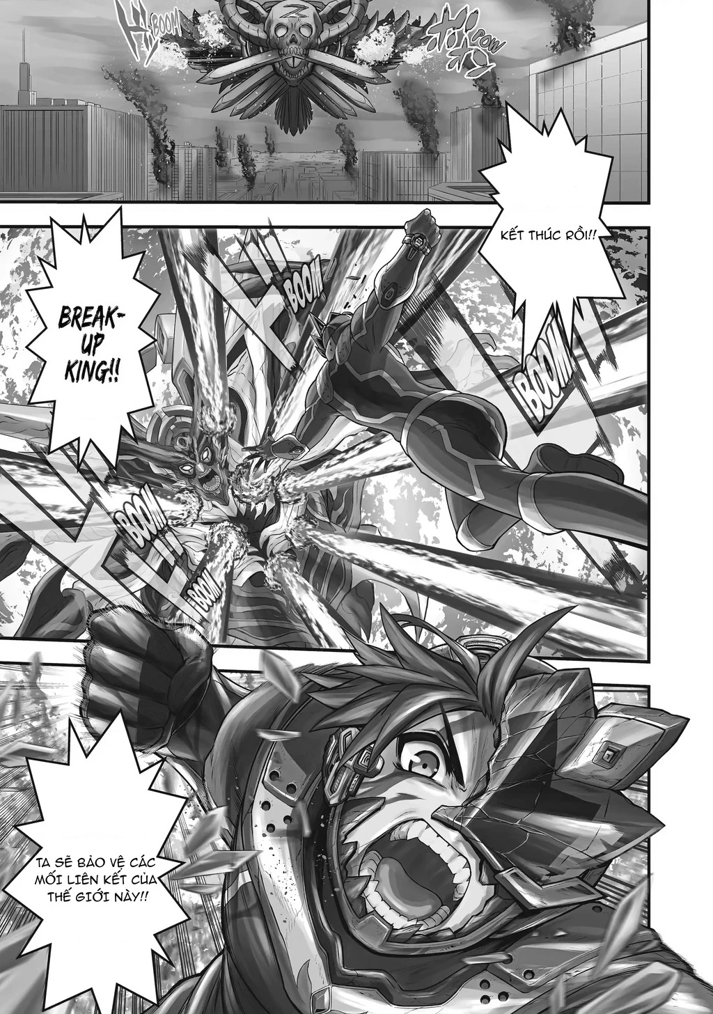 Siêu Nhân Đỏ Chuyển Sinh Trở Thành Mạo Hiểm Giả Ở Dị Giới Chapter 1 - 2