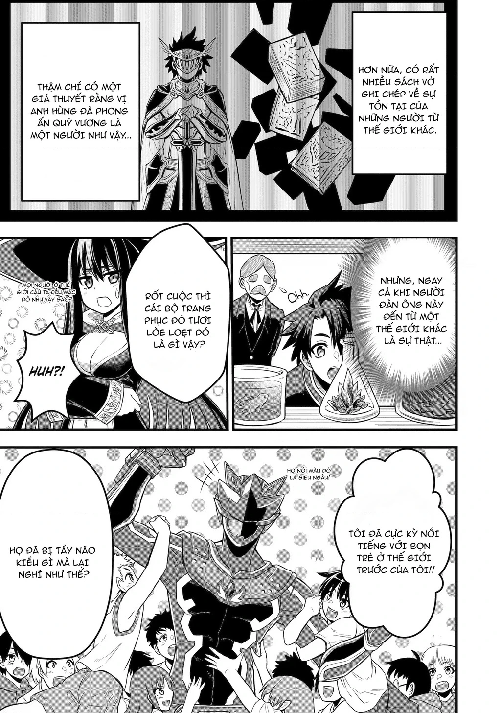 Siêu Nhân Đỏ Chuyển Sinh Trở Thành Mạo Hiểm Giả Ở Dị Giới Chapter 1 - 21