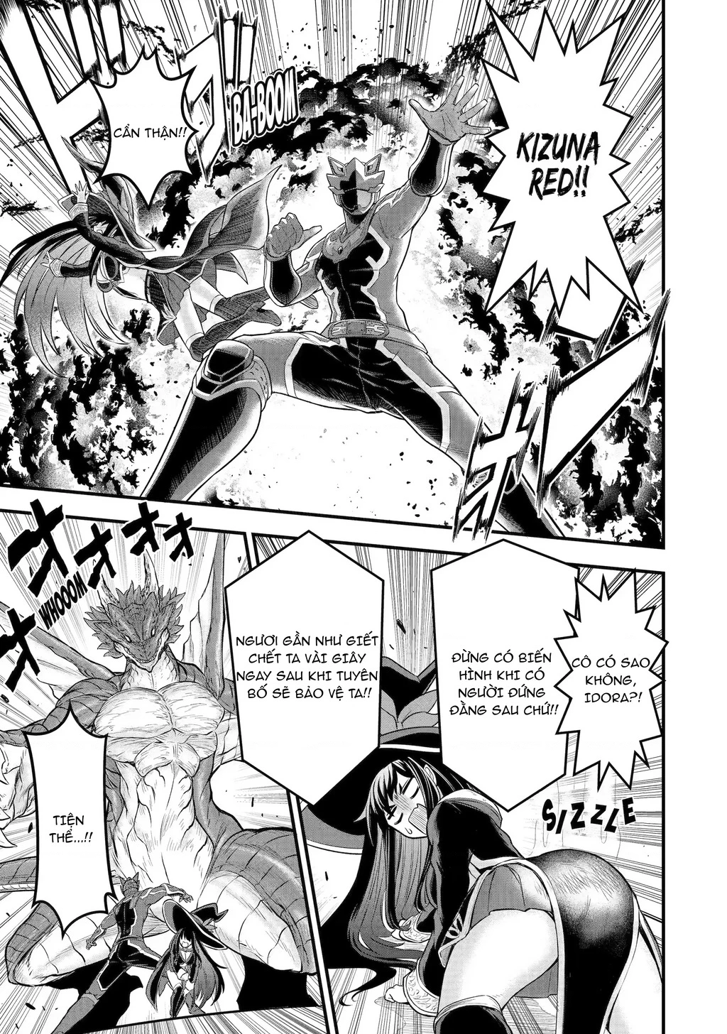 Siêu Nhân Đỏ Chuyển Sinh Trở Thành Mạo Hiểm Giả Ở Dị Giới Chapter 1 - 46