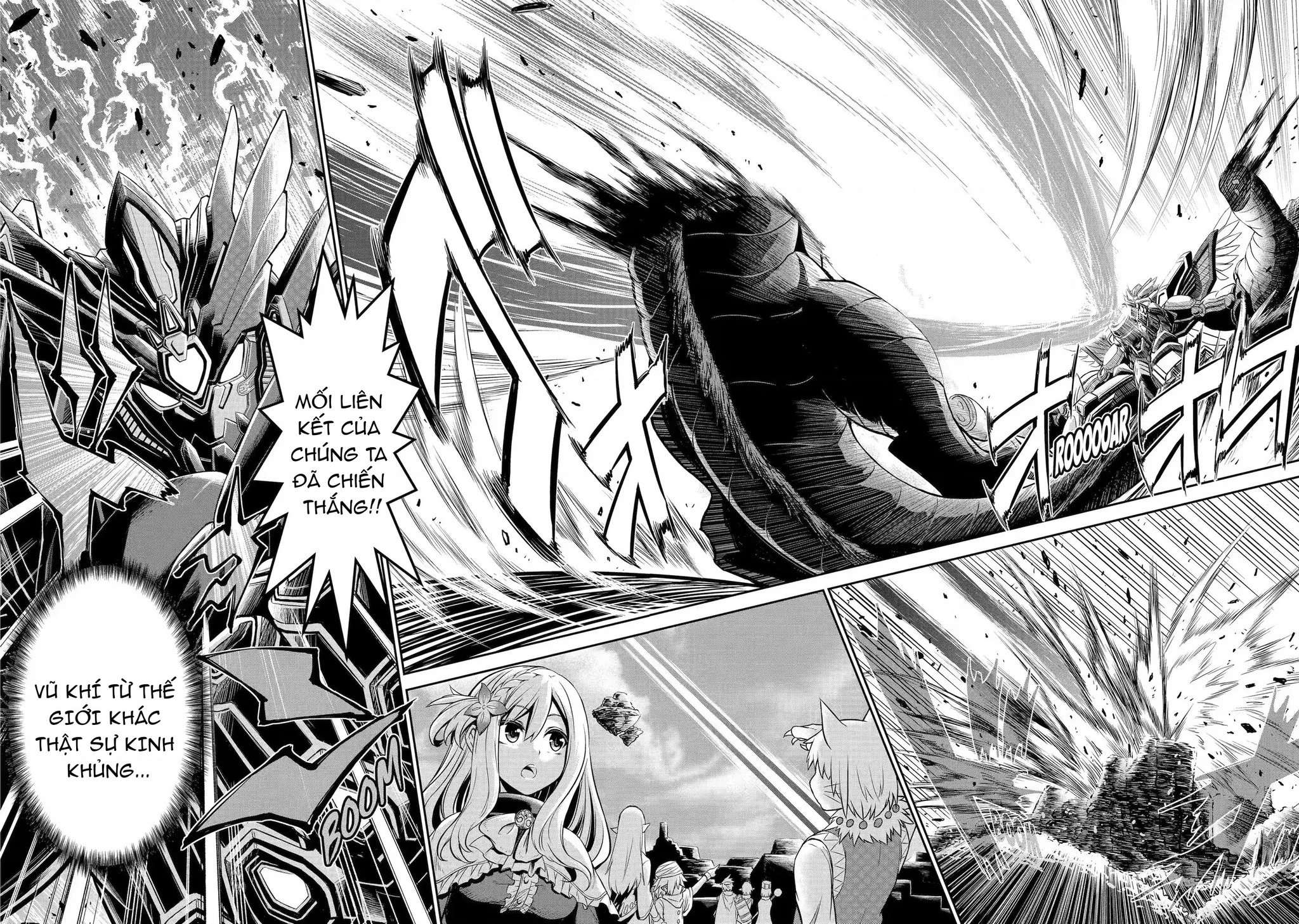 Siêu Nhân Đỏ Chuyển Sinh Trở Thành Mạo Hiểm Giả Ở Dị Giới Chapter 1 - 54