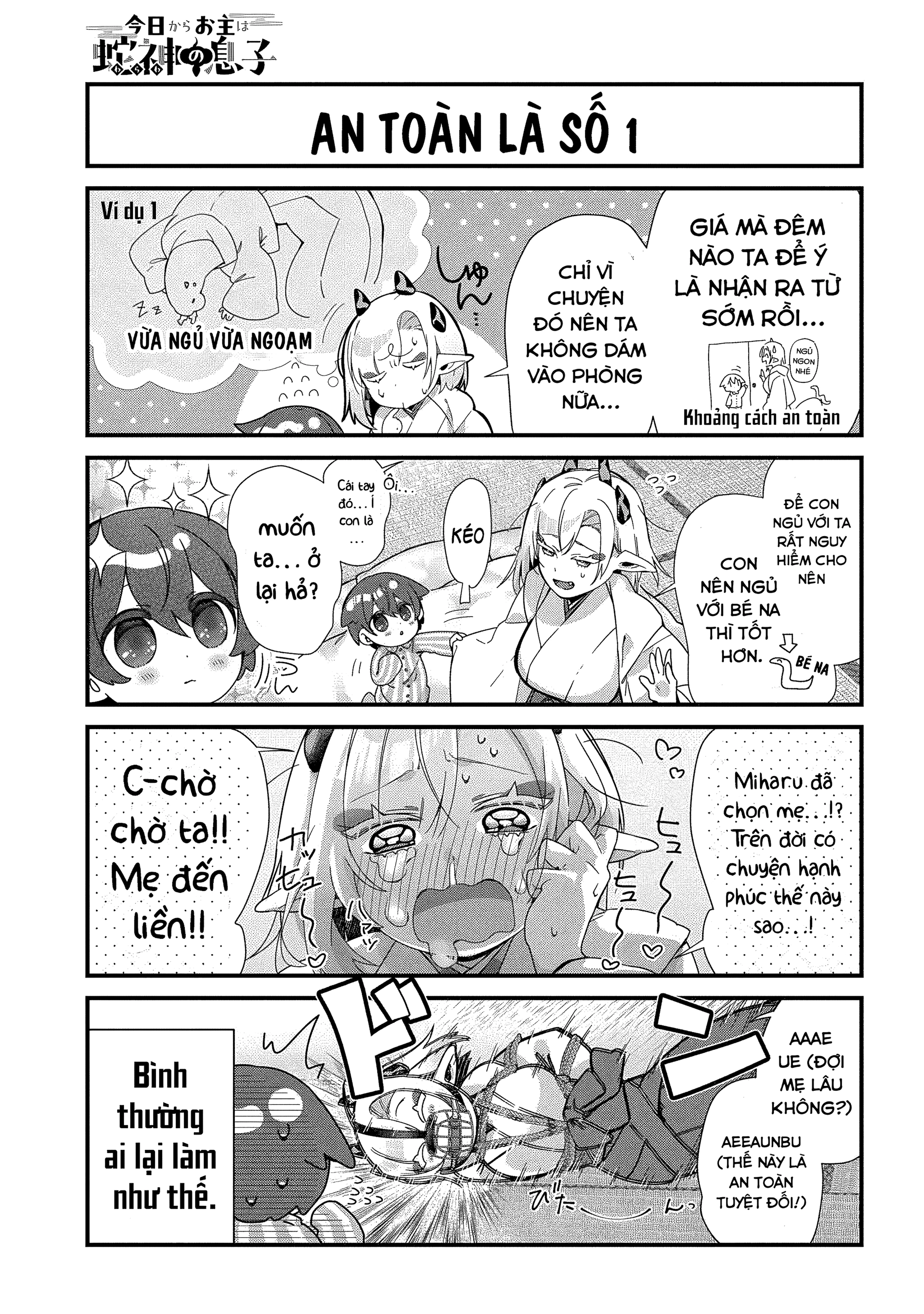 Kyou Kara Onushi Wa Warawa No Musuko Chapter 8 - 4