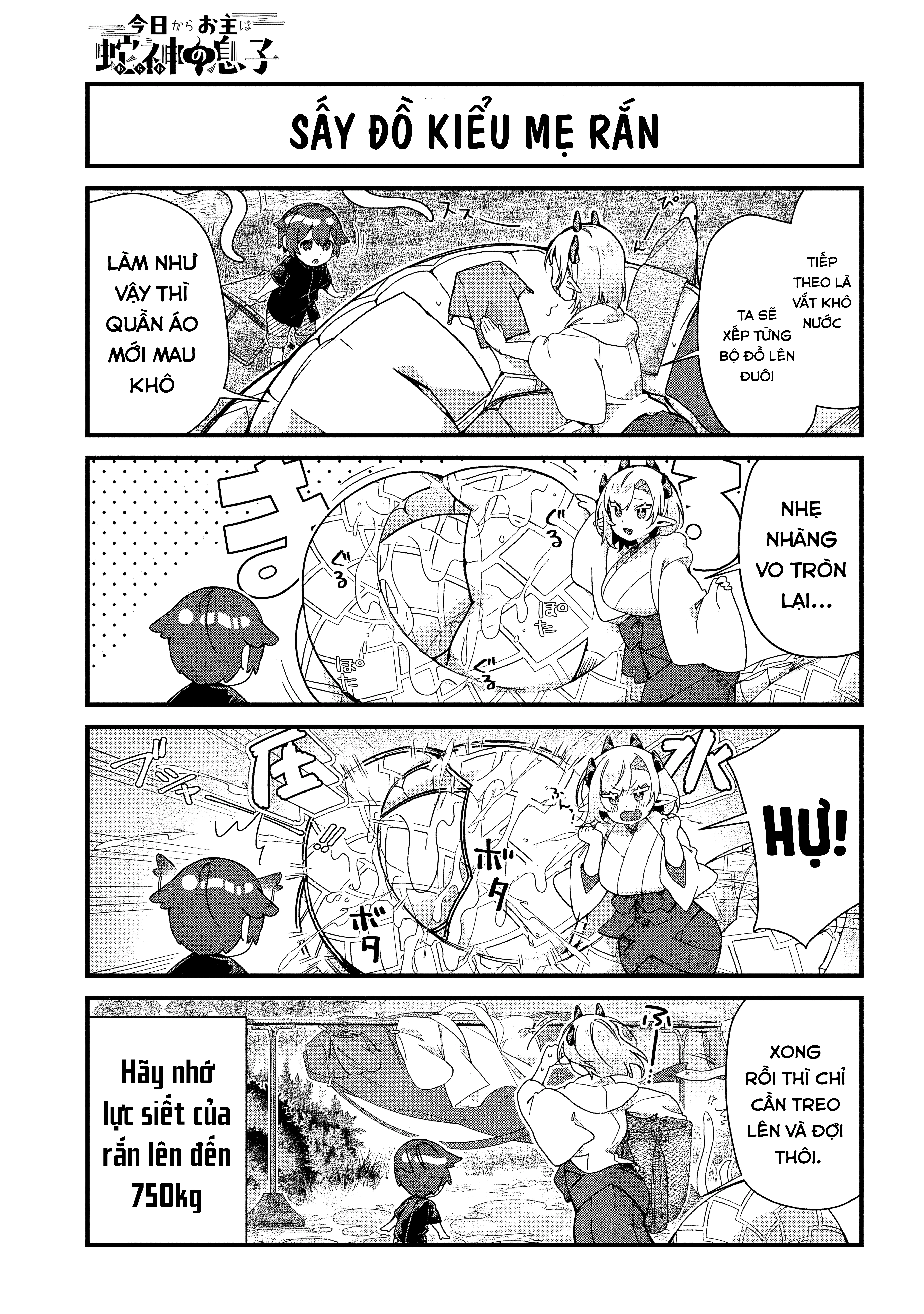 Kyou Kara Onushi Wa Warawa No Musuko Chapter 9 - 6