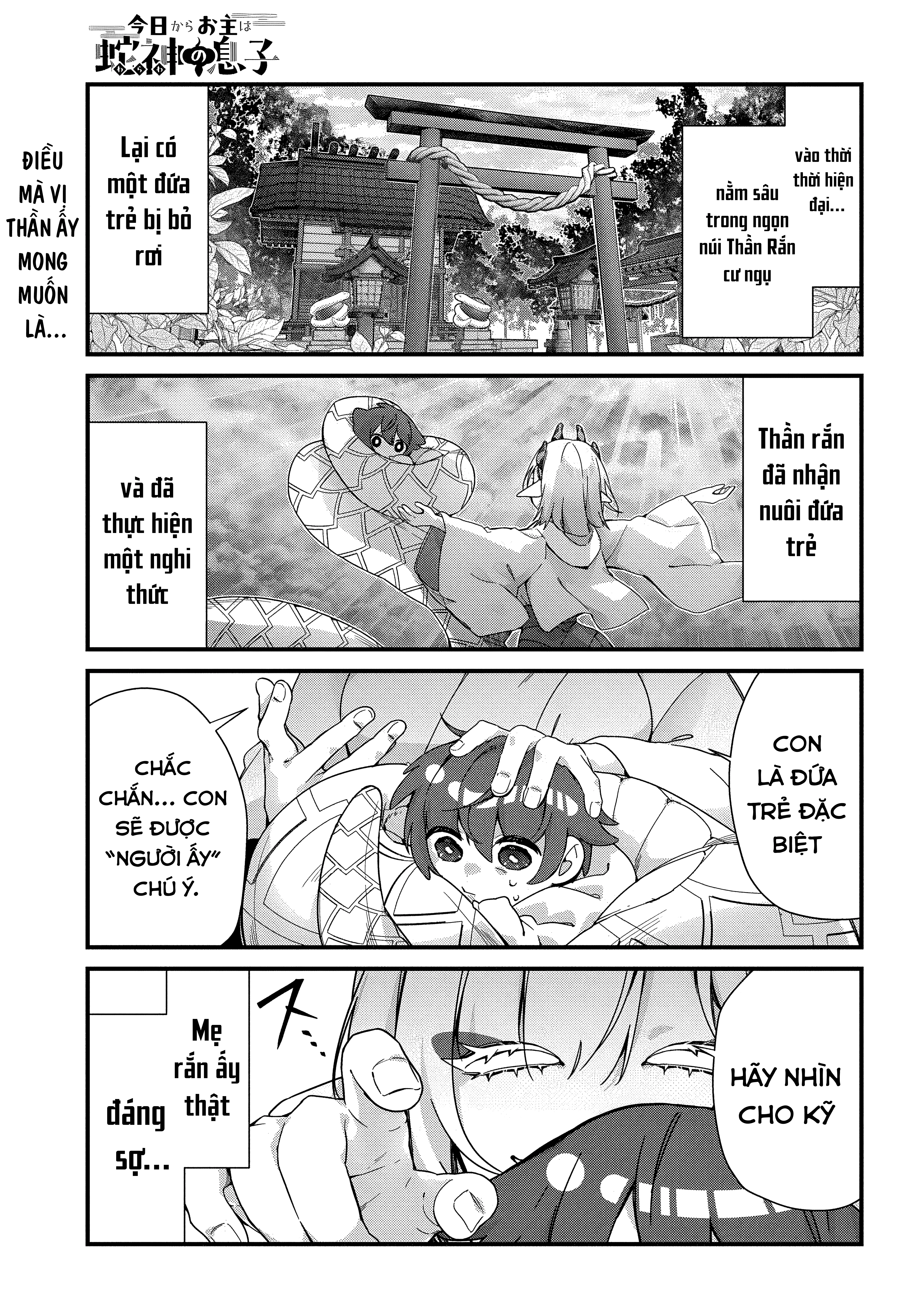 Kyou Kara Onushi Wa Warawa No Musuko Chapter 10 - 1