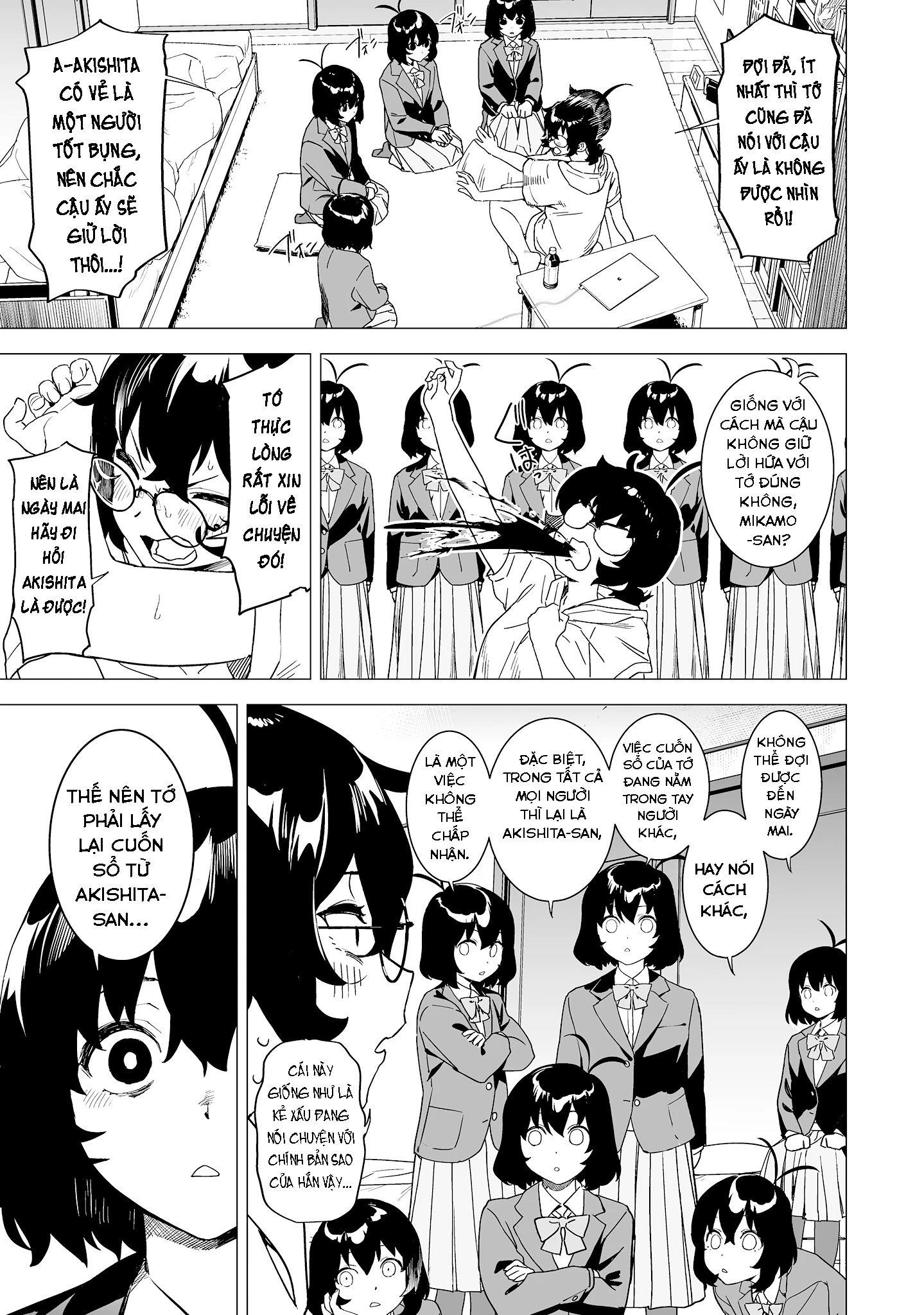 Ghi Chú Về Sở Thích Kỳ Quái Của Kaguhara Chapter 9 - 11