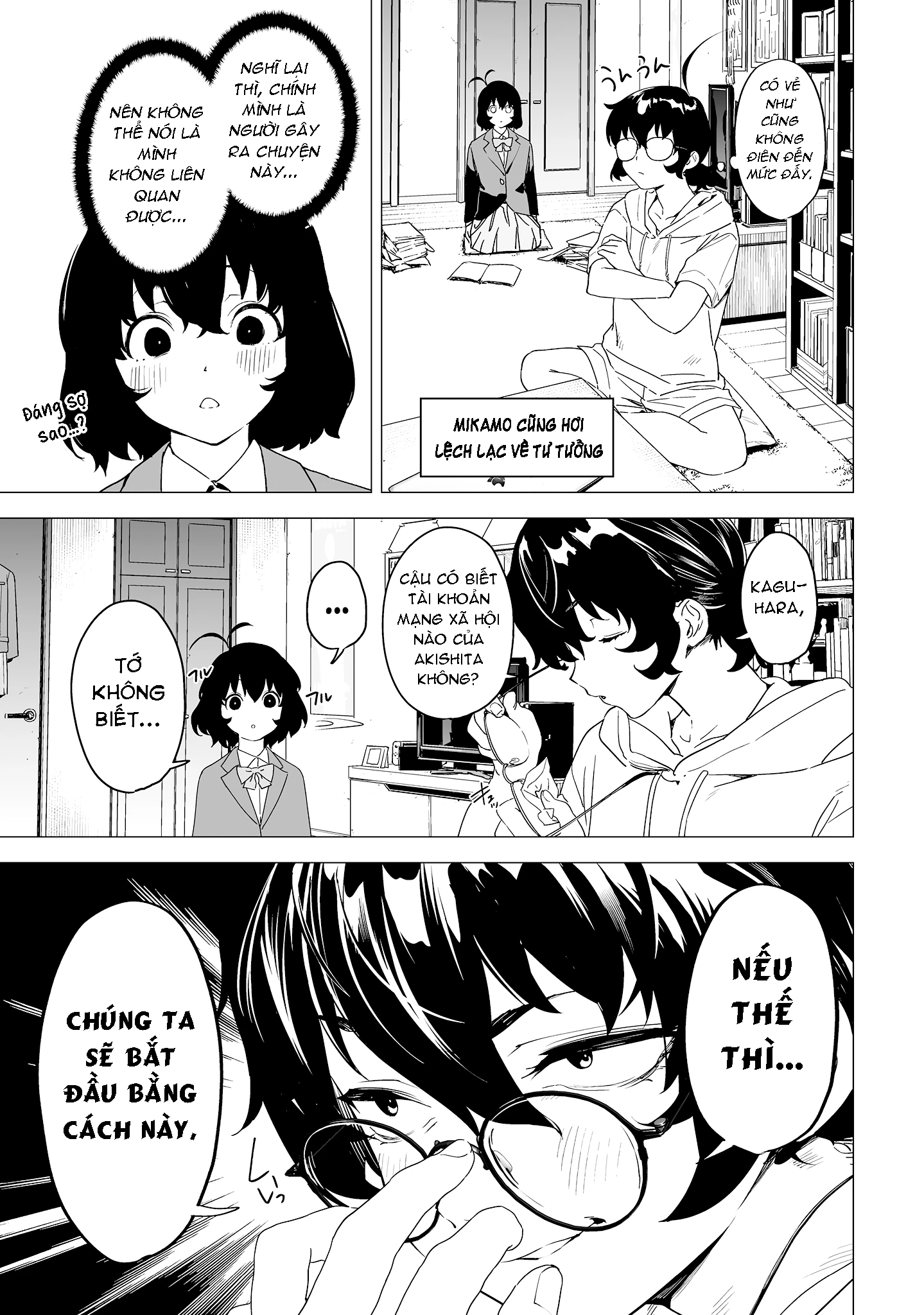 Ghi Chú Về Sở Thích Kỳ Quái Của Kaguhara Chapter 9 - 13