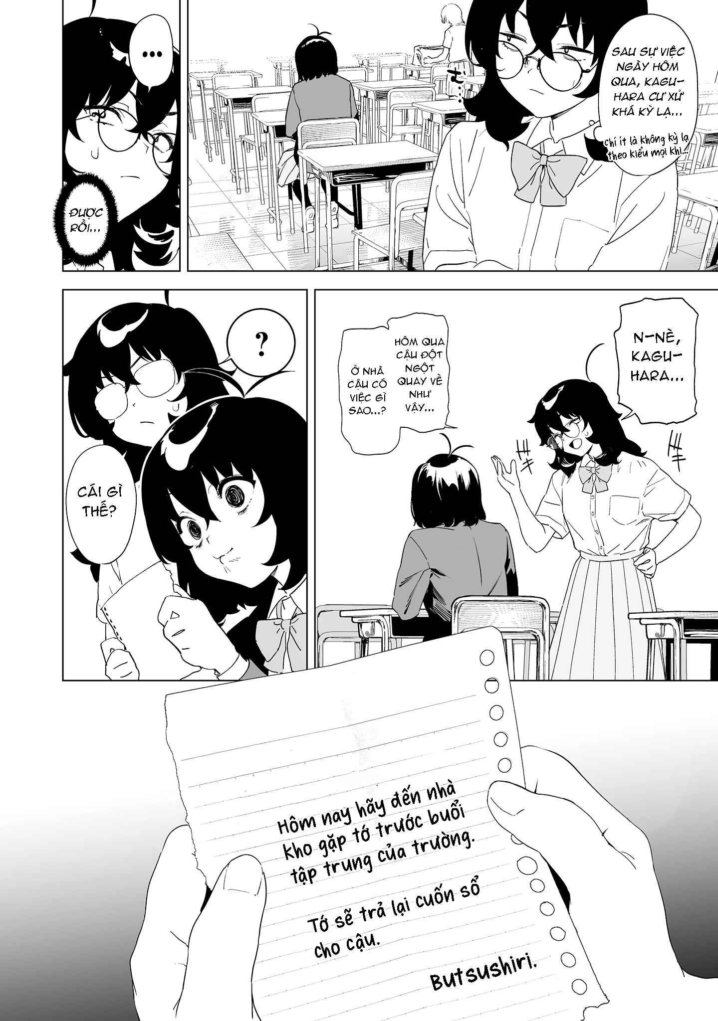 Ghi Chú Về Sở Thích Kỳ Quái Của Kaguhara Chapter 11 - 5