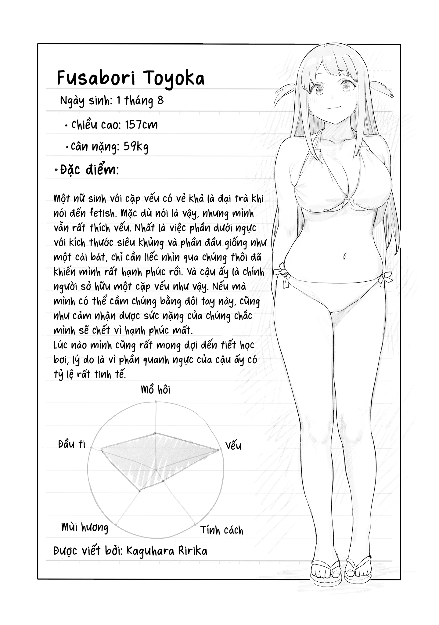 Ghi Chú Về Sở Thích Kỳ Quái Của Kaguhara Chapter 12.5 - 2