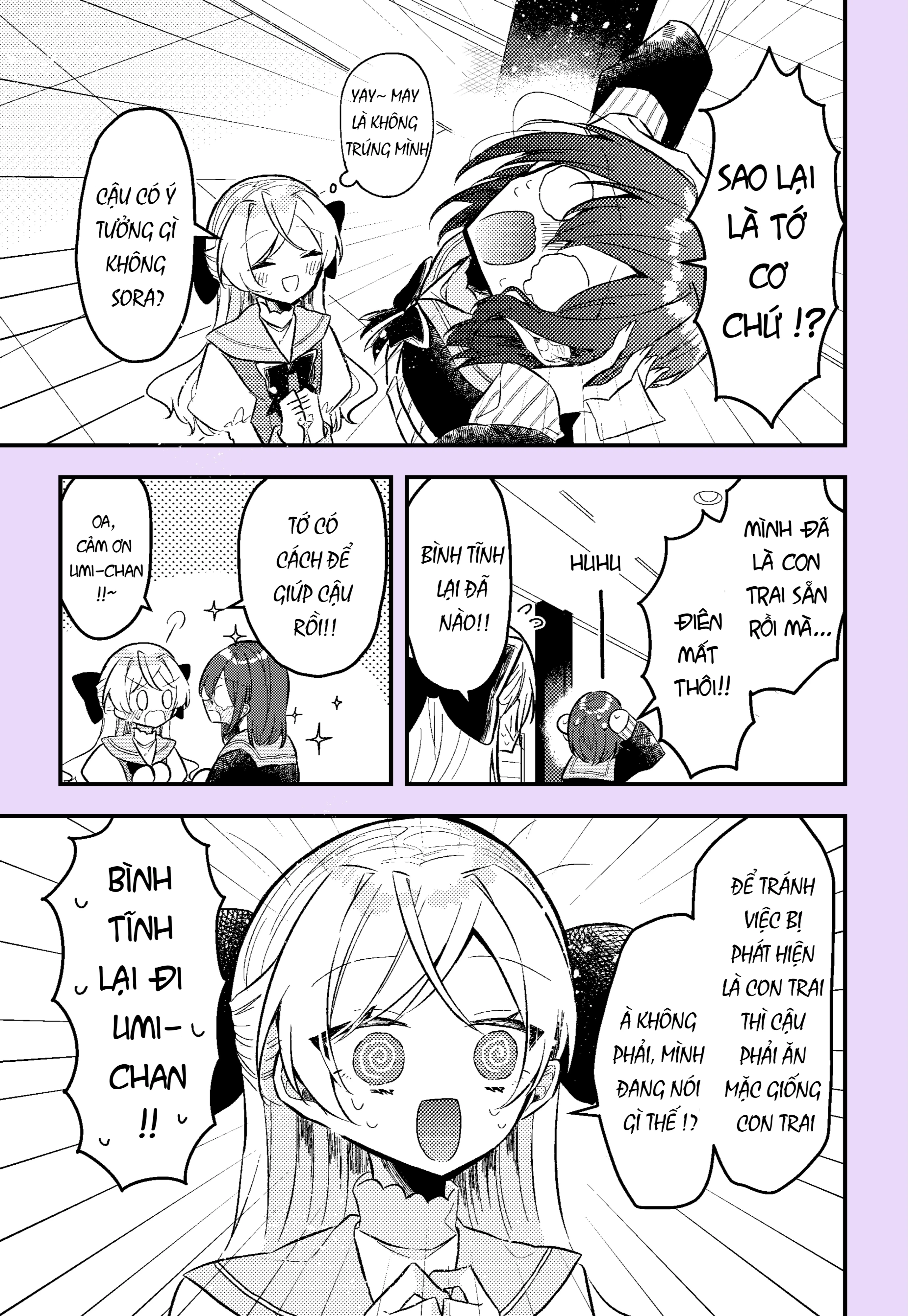 Nikagetsugo Ni Seibetsu Ga Bareru Josou Danshi Chapter 9 - 2