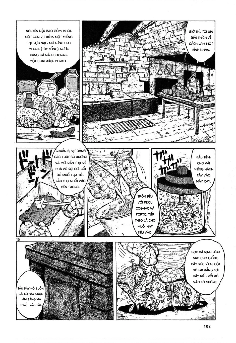 Dorohedoro Chapter 10 - 11
