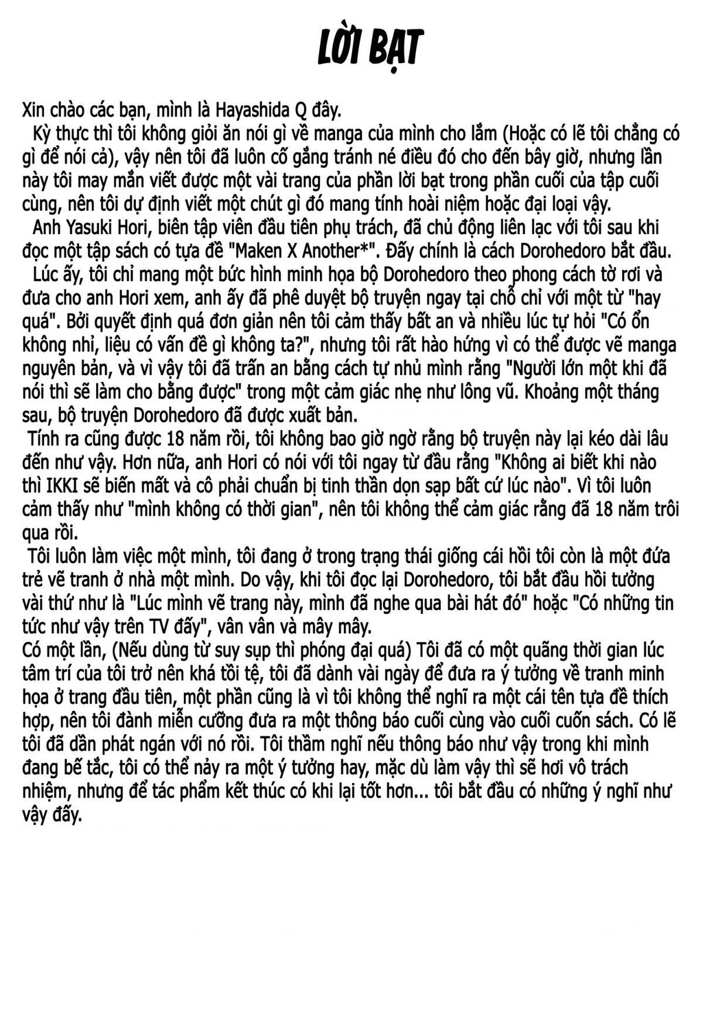 Dorohedoro Chapter 167 - 36