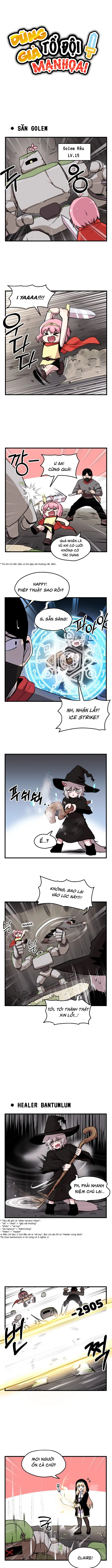 Dũng giả tổ đội mạn họa Chapter 2 - 3