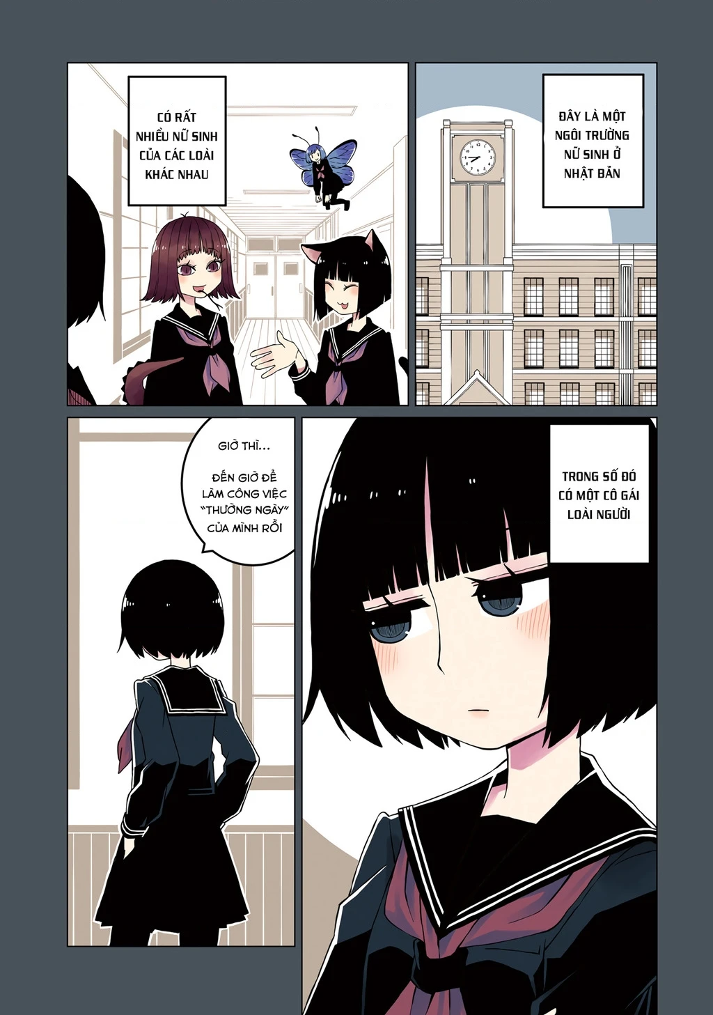 Câu chuyện về việc ○○ những cô gái thuộc chủng tộc khác Chapter 1 - 4