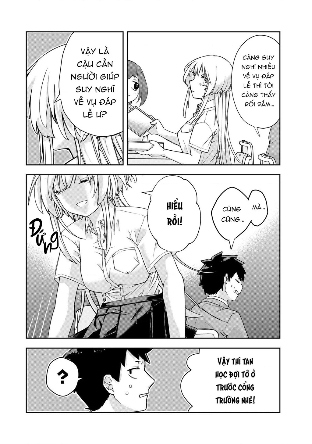 Cô nàng Athena luôn mong được đáp lễ Chapter 3 - 9