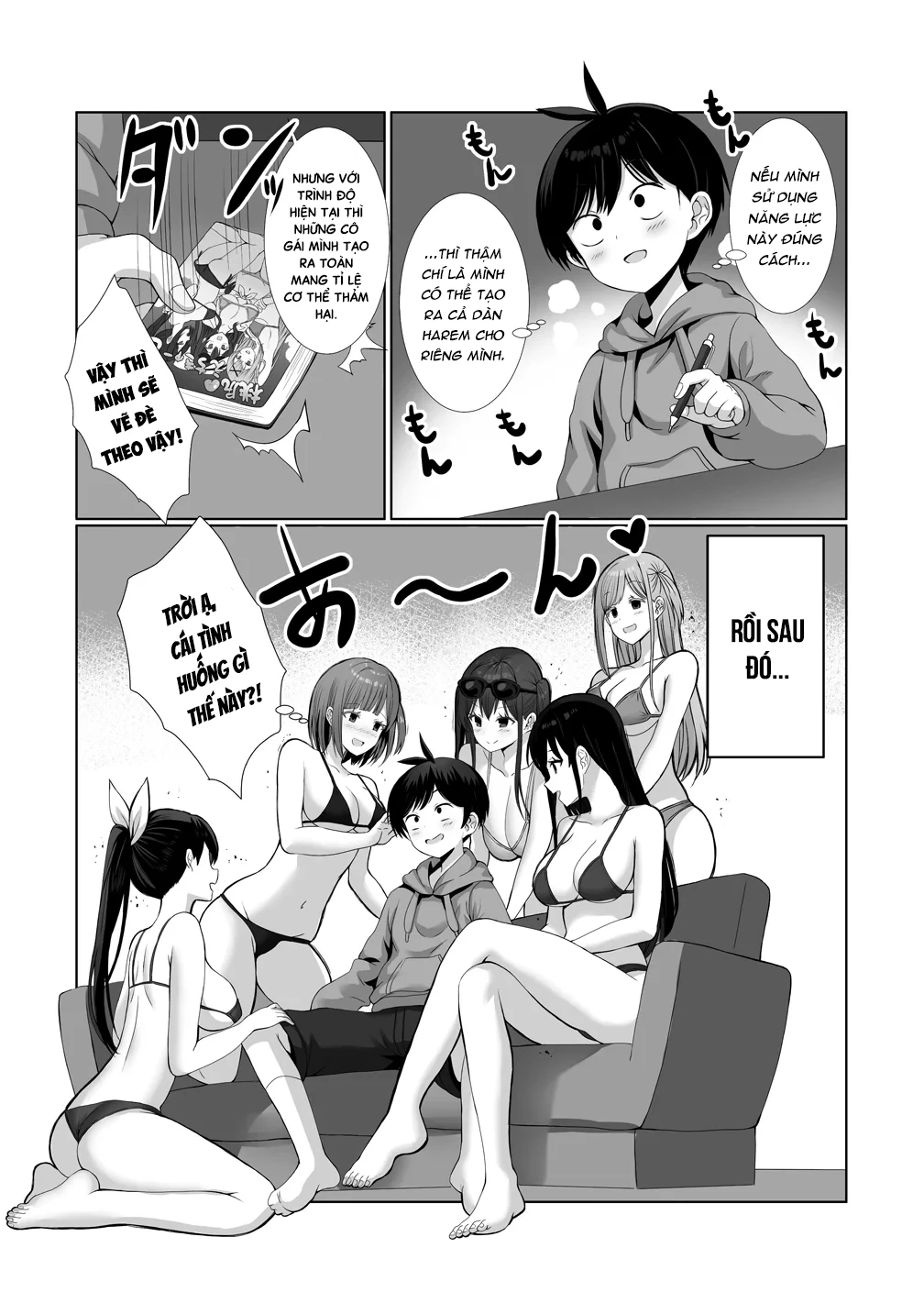 Kaitta Mono wo Jittaika Suru Nouryoku de Motenai Ore ga Harem Seikatsu Chapter 1 - 16