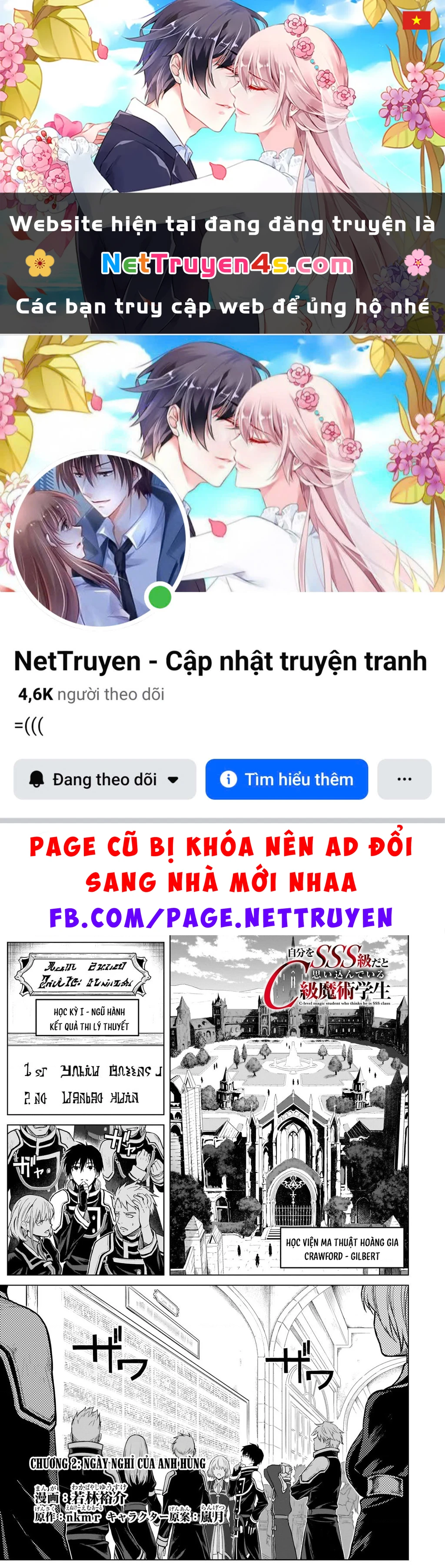 Học sinh ma thuật hạng C ảo tưởng mình là hạng SSS Chapter 2 - 1