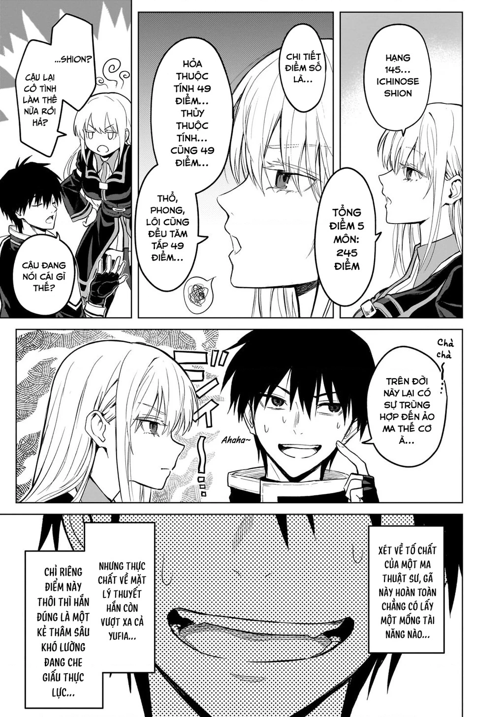 Học sinh ma thuật hạng C ảo tưởng mình là hạng SSS Chapter 2 - 3