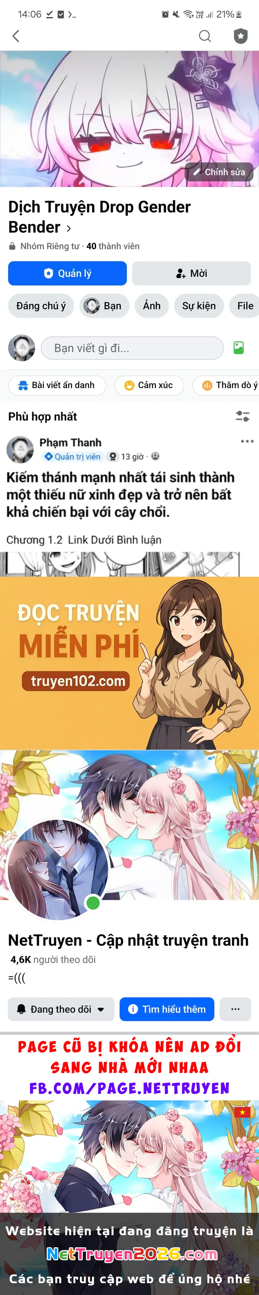 Kiếm Thánh Chuyển Sinh Thành Hầu Gái Chapter 2.1 - 20