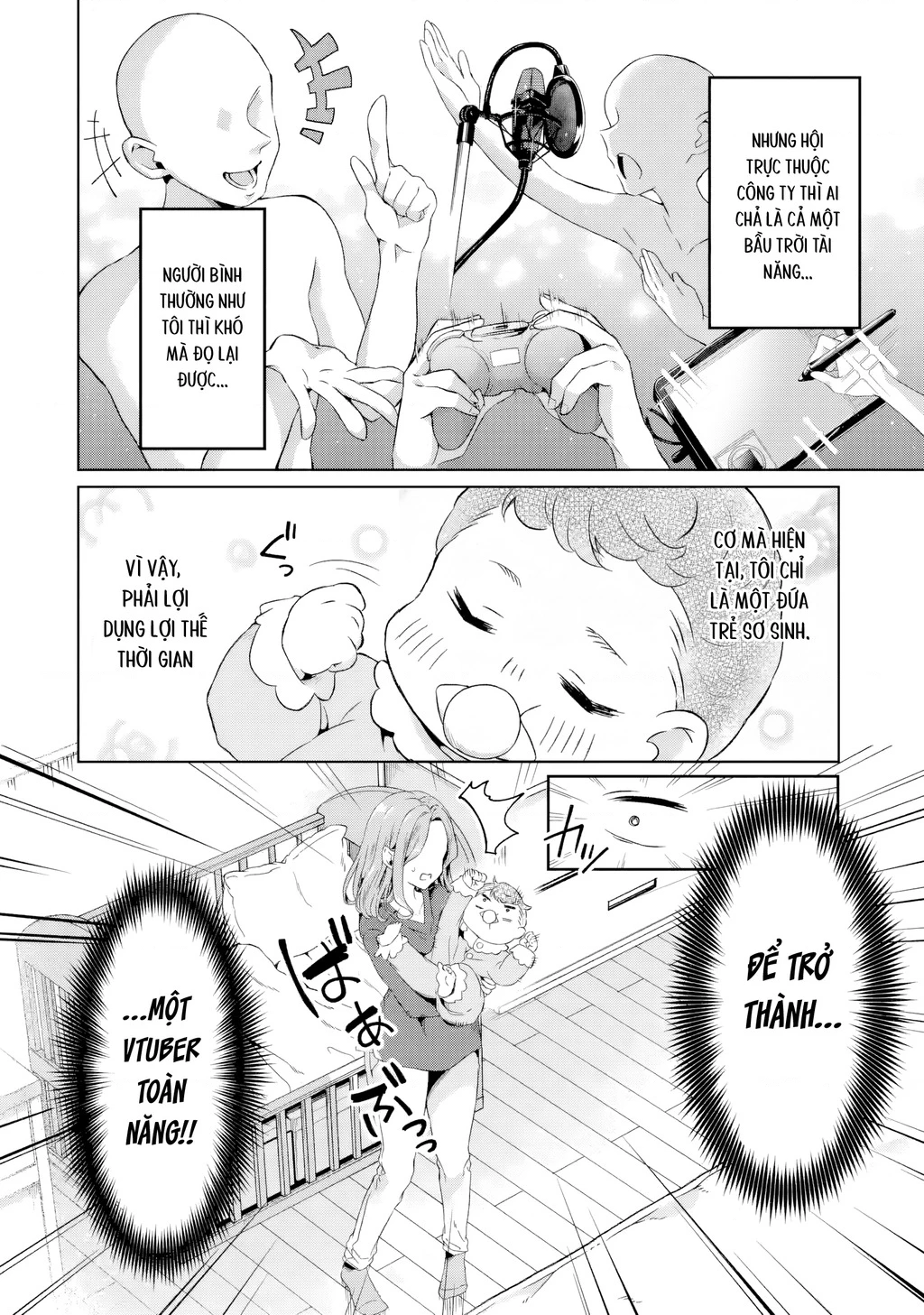 Chuyển sinh thành Vtuber, tôi đi quyến rũ tất cả Vtuber của công ty mình Chapter 1 - 7