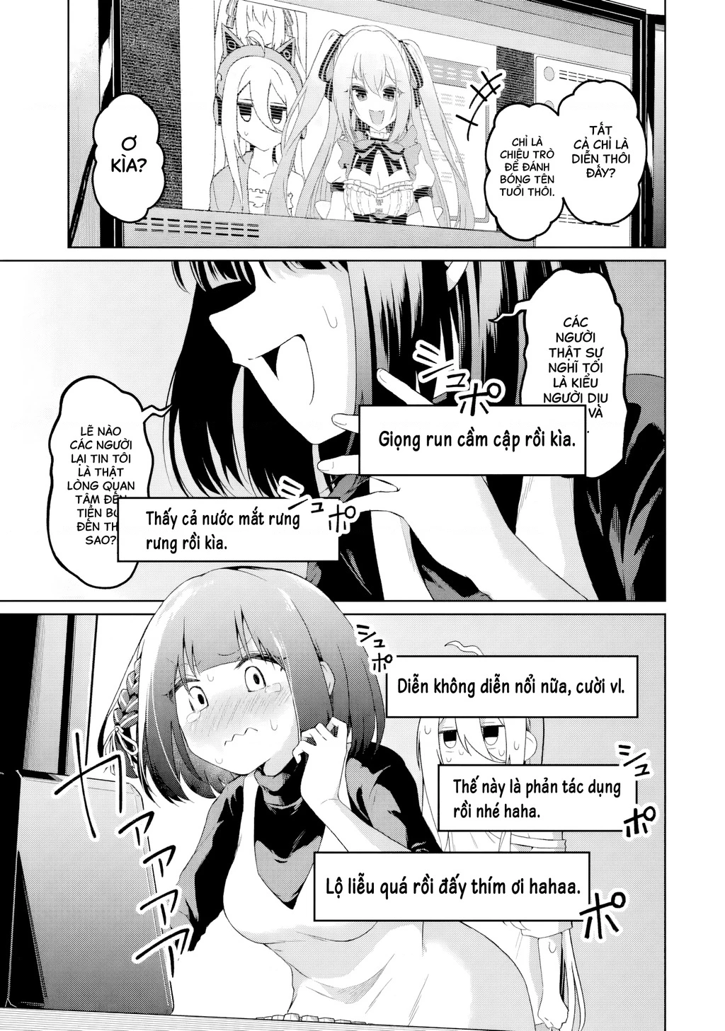 Chuyển sinh thành Vtuber, tôi đi quyến rũ tất cả Vtuber của công ty mình Chapter 2 - 33