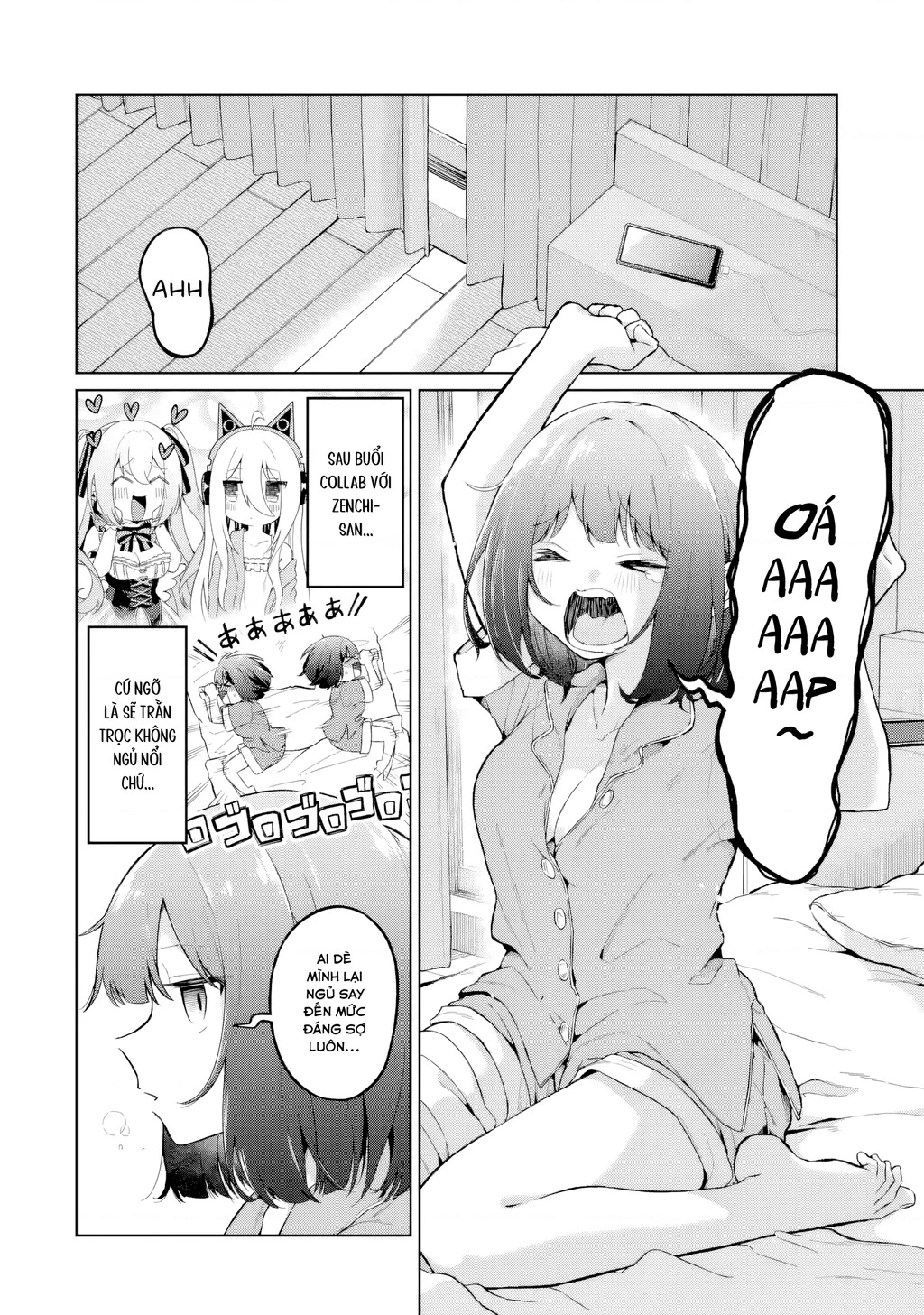 Chuyển sinh thành Vtuber, tôi đi quyến rũ tất cả Vtuber của công ty mình Chapter 4 - 2