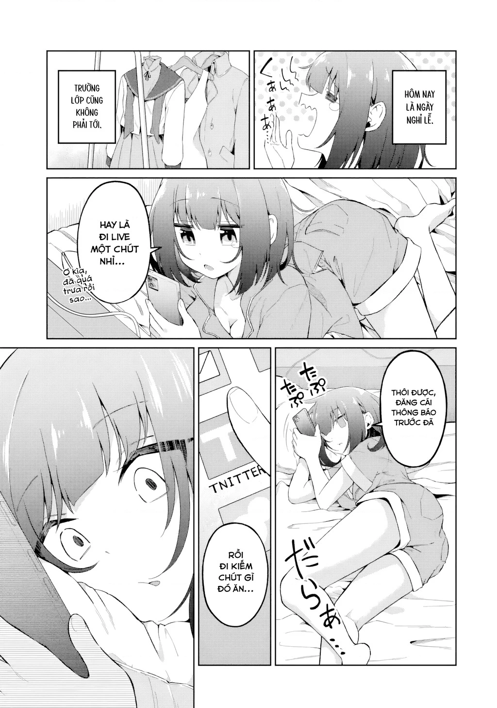 Chuyển sinh thành Vtuber, tôi đi quyến rũ tất cả Vtuber của công ty mình Chapter 4 - 3