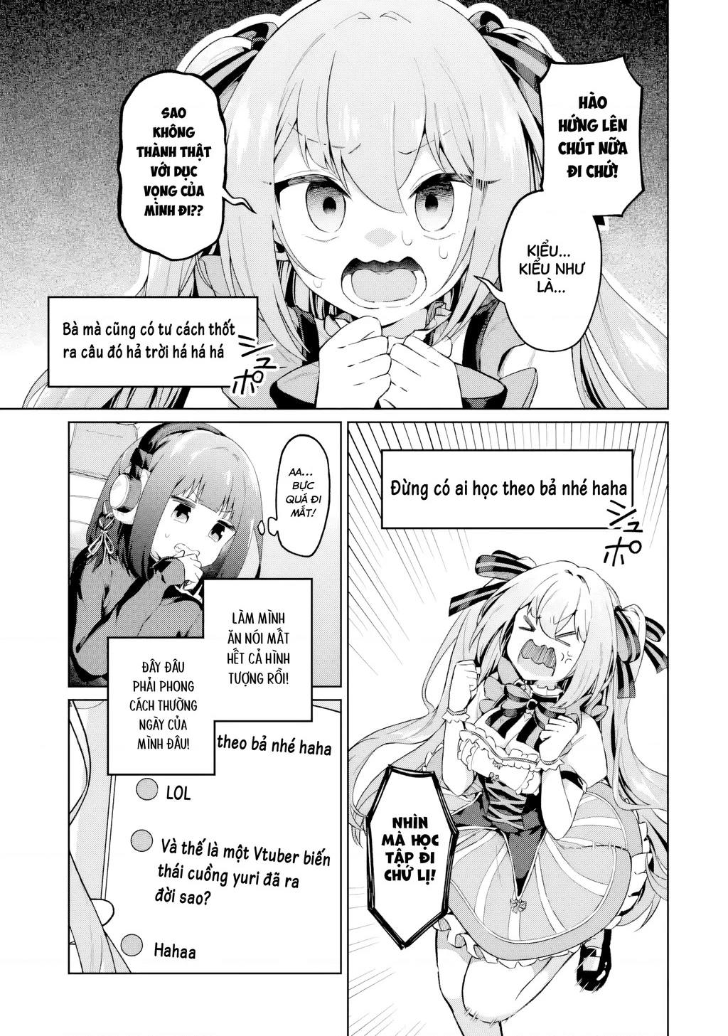 Chuyển sinh thành Vtuber, tôi đi quyến rũ tất cả Vtuber của công ty mình Chapter 4 - 21