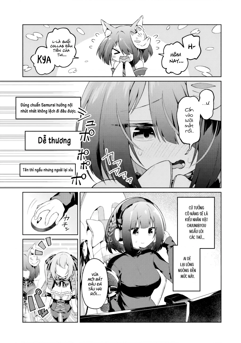 Chuyển sinh thành Vtuber, tôi đi quyến rũ tất cả Vtuber của công ty mình Chapter 5 - 7