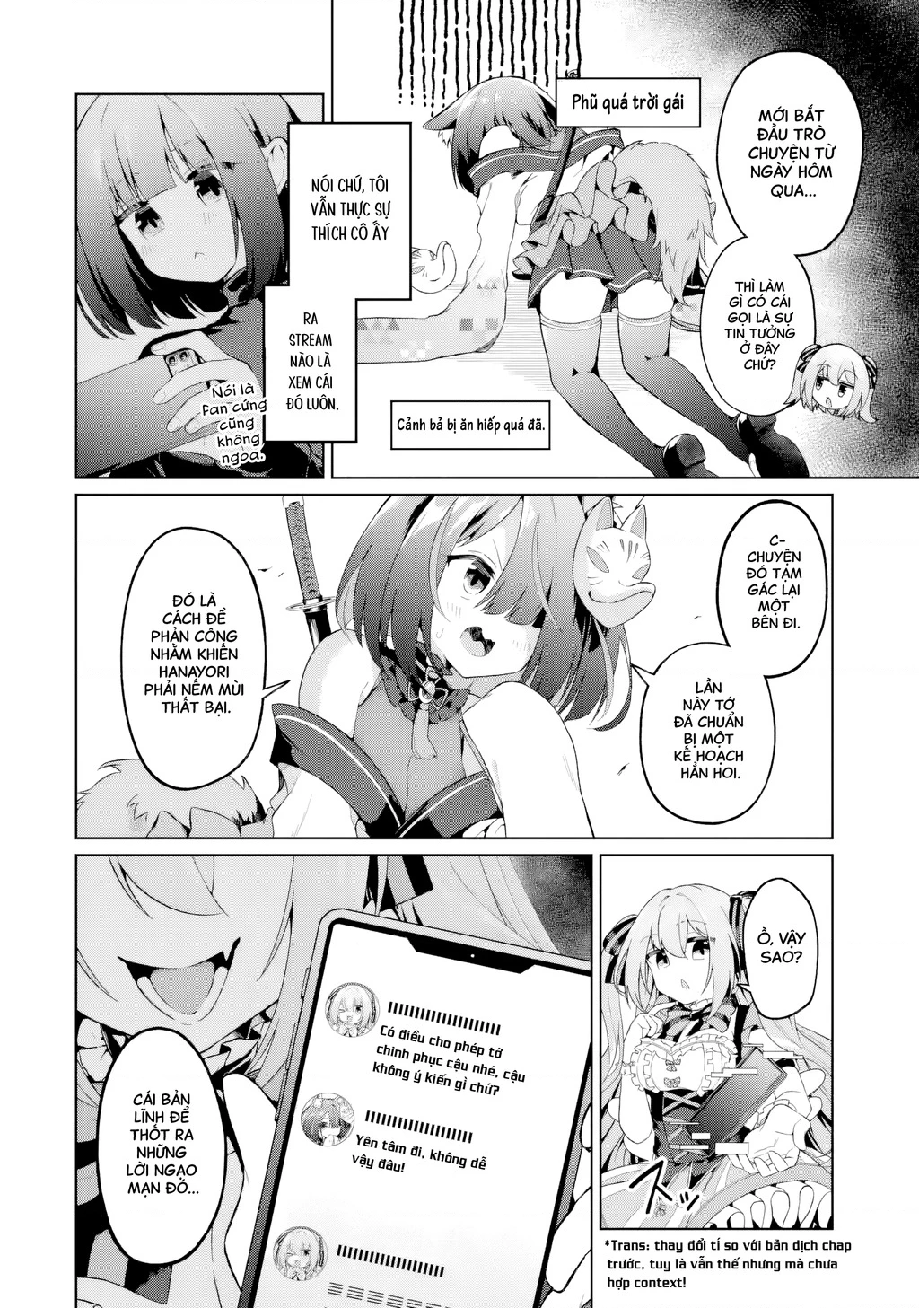 Chuyển sinh thành Vtuber, tôi đi quyến rũ tất cả Vtuber của công ty mình Chapter 5 - 10