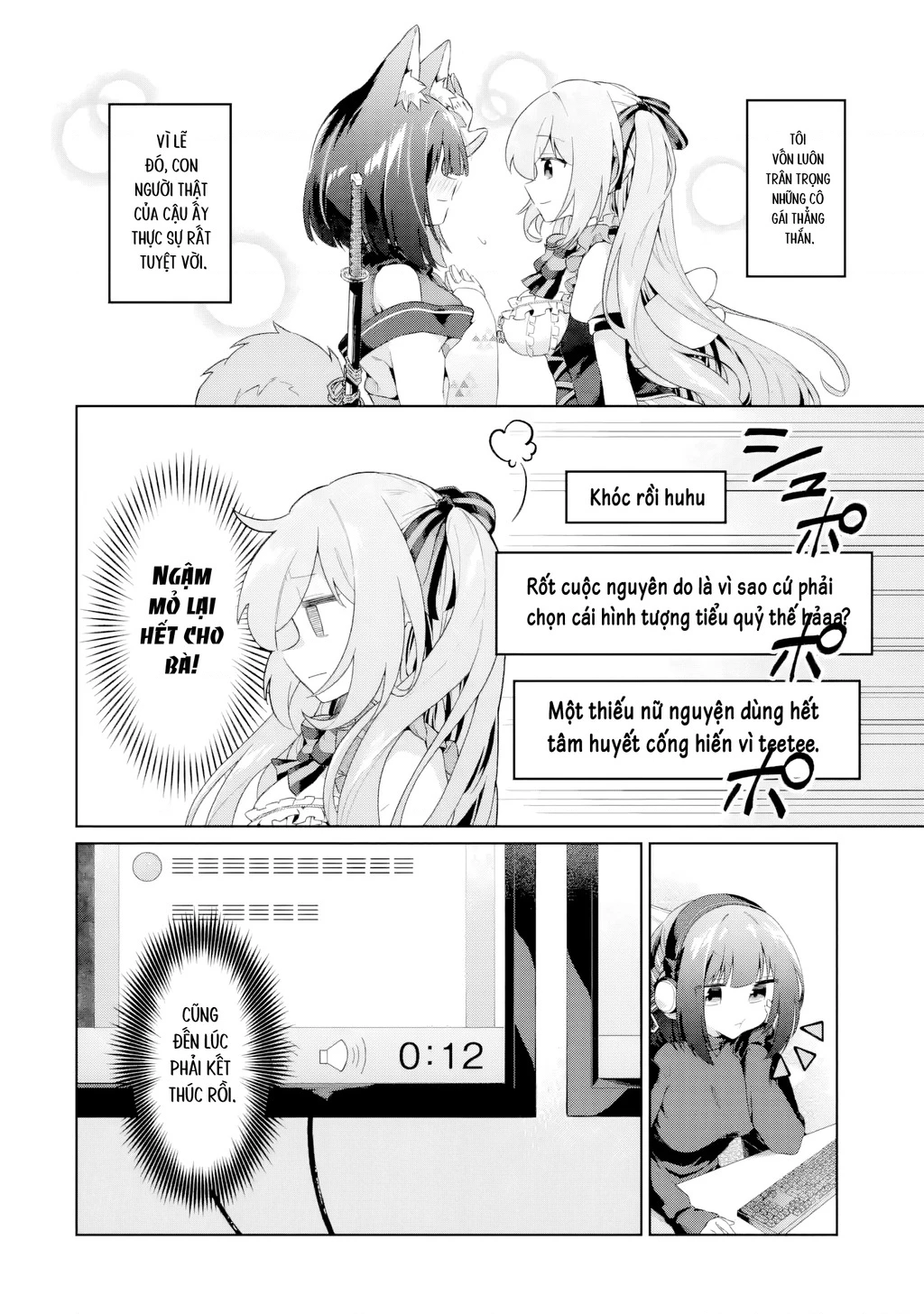 Chuyển sinh thành Vtuber, tôi đi quyến rũ tất cả Vtuber của công ty mình Chapter 6 - 22