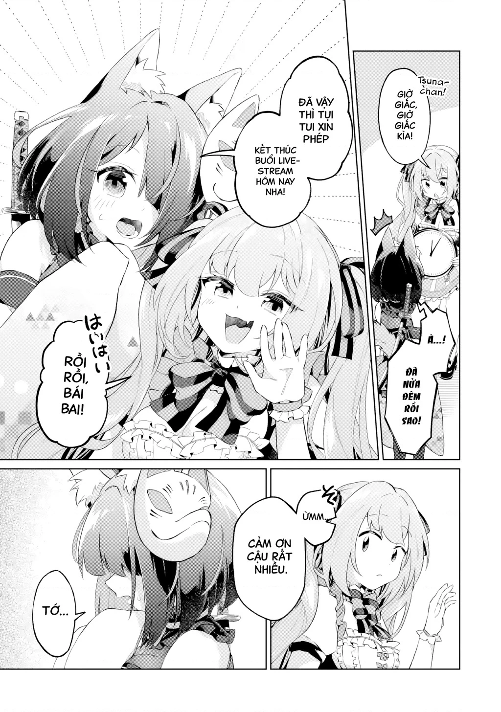 Chuyển sinh thành Vtuber, tôi đi quyến rũ tất cả Vtuber của công ty mình Chapter 6 - 23