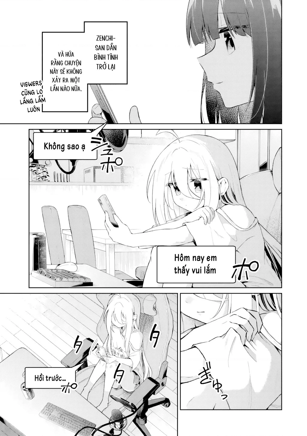 Chuyển sinh thành Vtuber, tôi đi quyến rũ tất cả Vtuber của công ty mình Chapter 8 - 19
