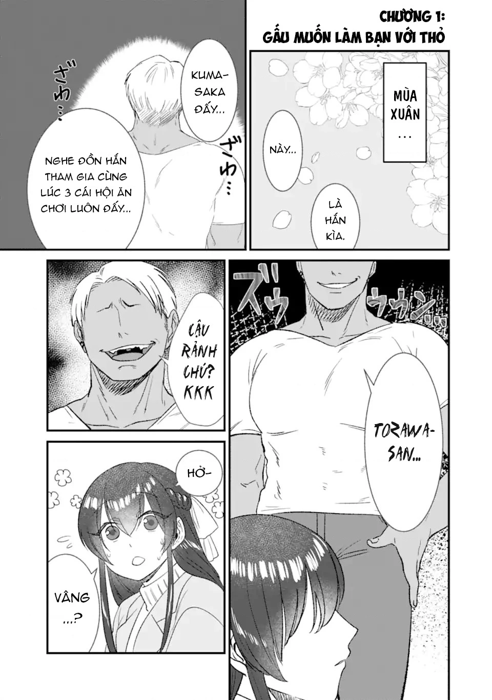 Gấu Và Thỏ Đâu Thể Là Bạn Của Nhau Chapter 1 - 2