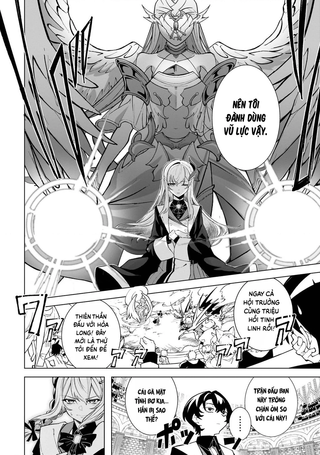 Tinh linh sư bị mọi người tưởng là đang che giấu thực lực thật, nhưng thực ra lúc nào cũng chiến đấu hết mình. Chapter 1 - 19