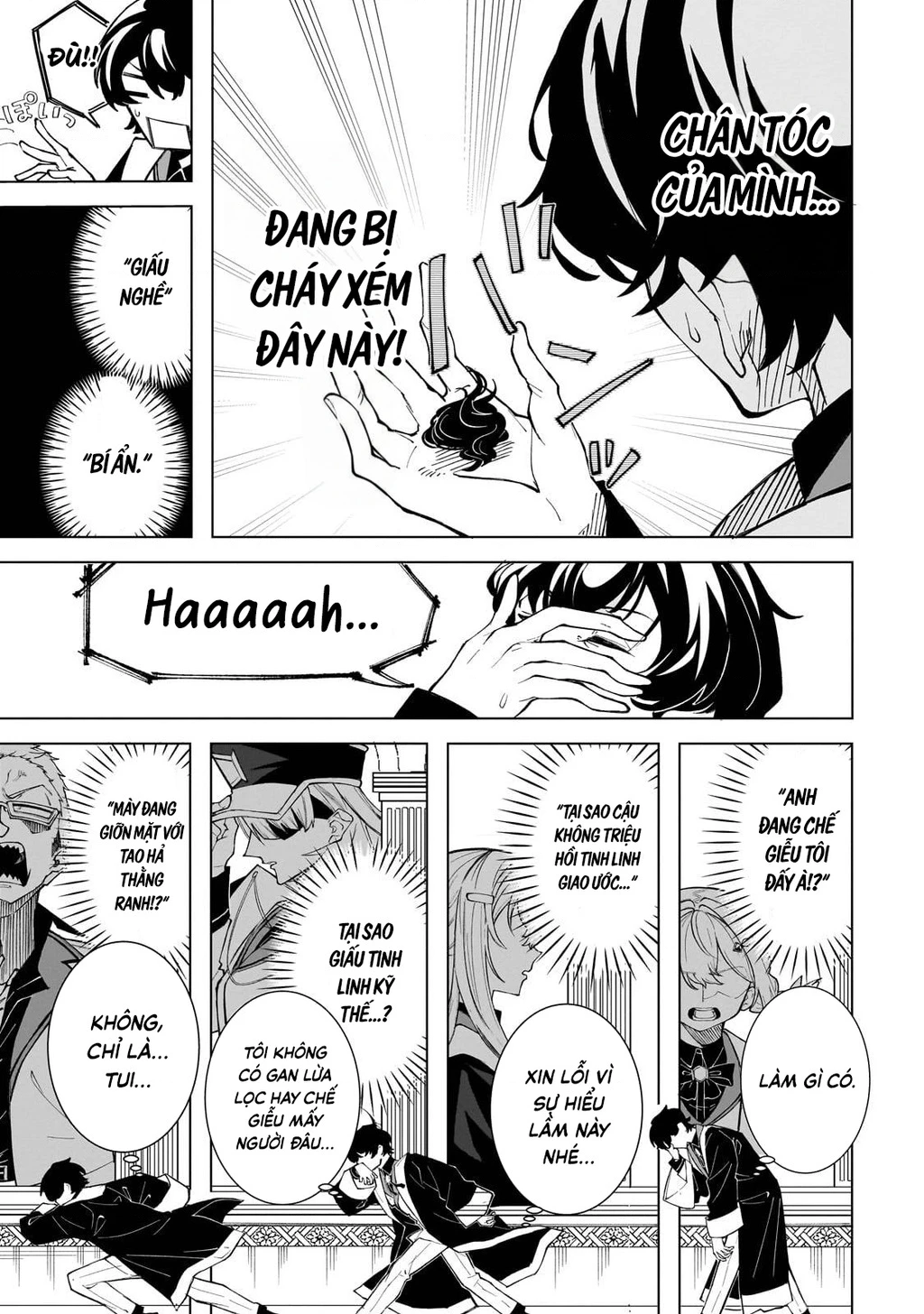 Tinh linh sư bị mọi người tưởng là đang che giấu thực lực thật, nhưng thực ra lúc nào cũng chiến đấu hết mình. Chapter 1 - 24