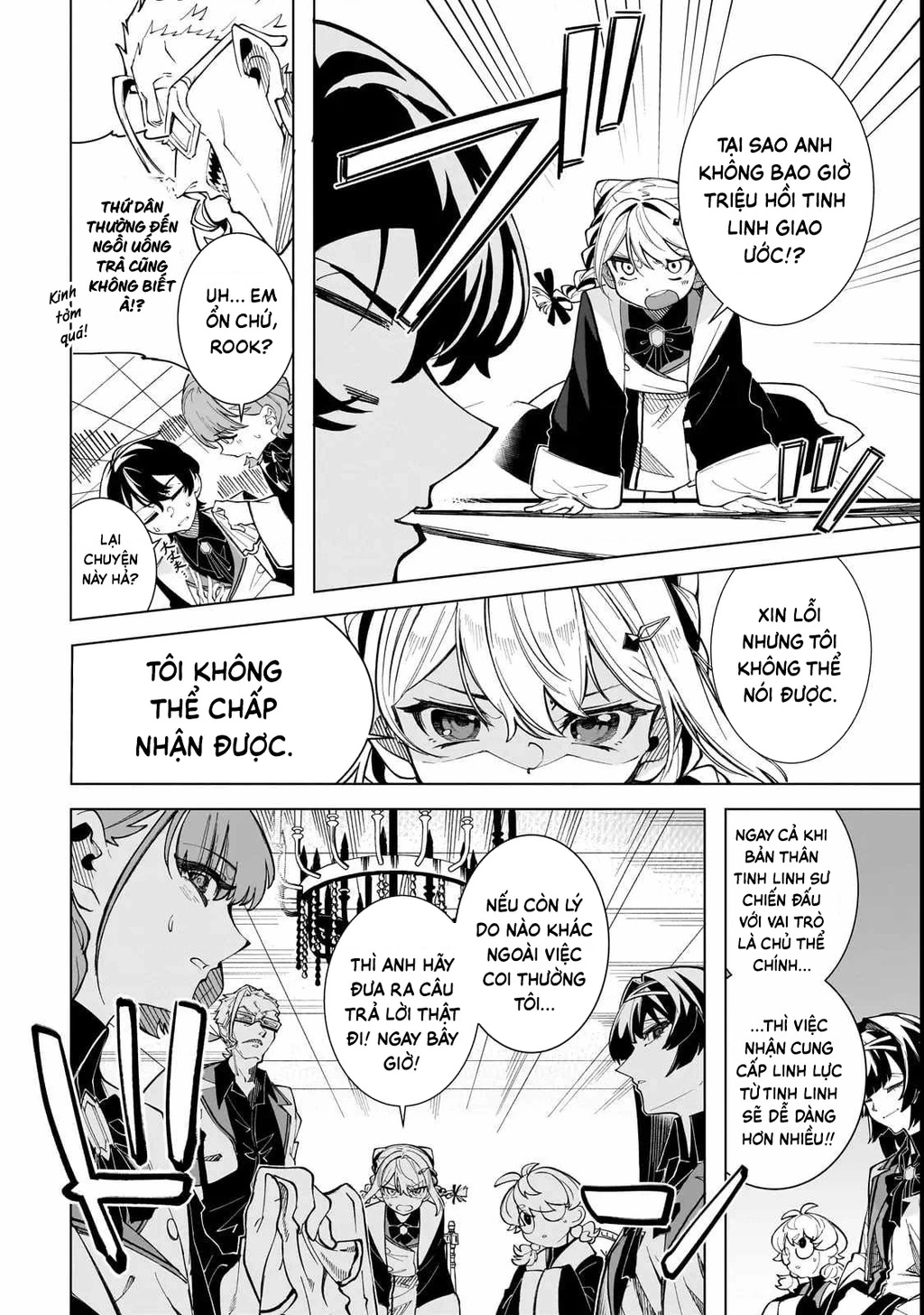 Tinh linh sư bị mọi người tưởng là đang che giấu thực lực thật, nhưng thực ra lúc nào cũng chiến đấu hết mình. Chapter 1 - 46