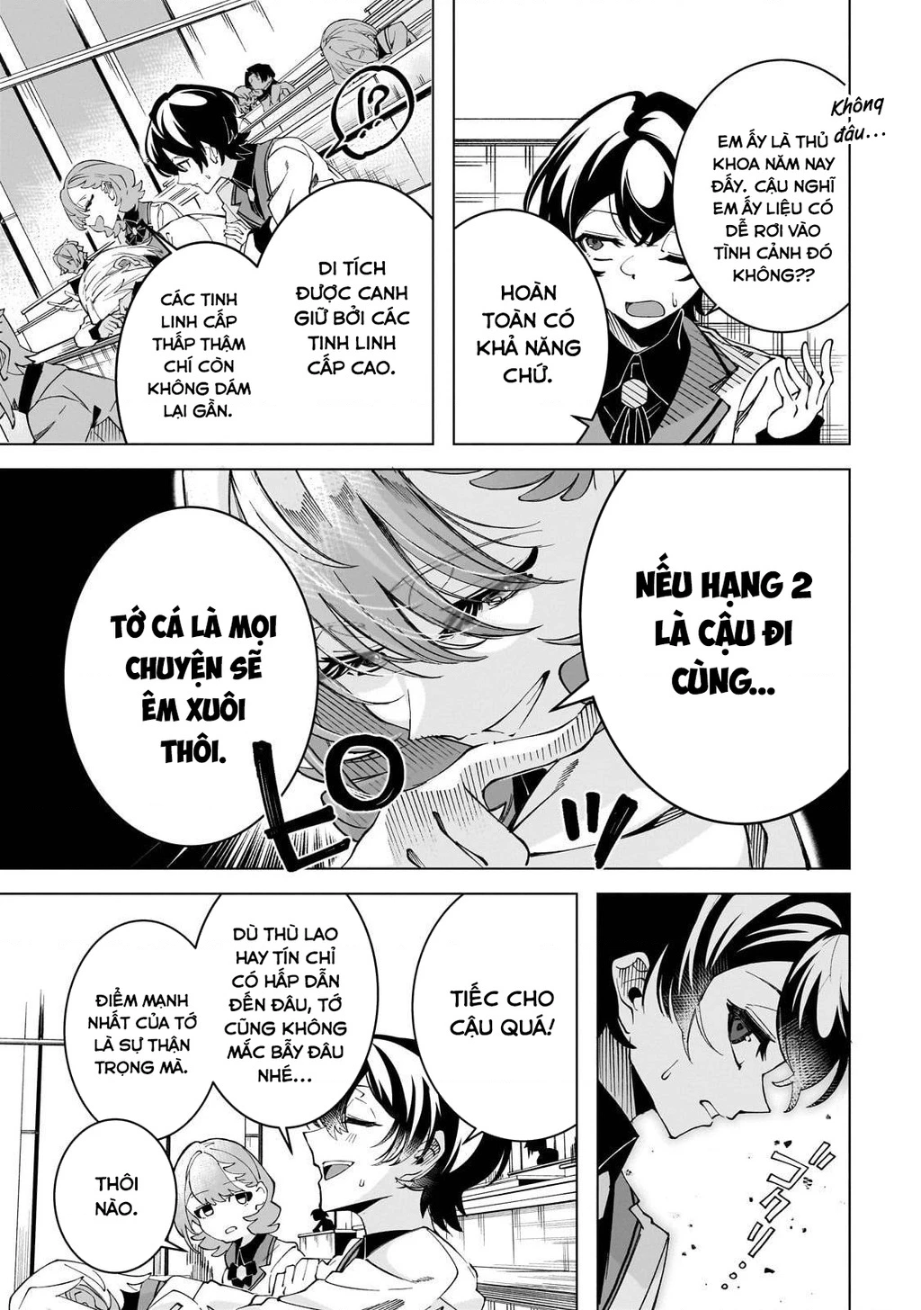 Tinh linh sư bị mọi người tưởng là đang che giấu thực lực thật, nhưng thực ra lúc nào cũng chiến đấu hết mình. Chapter 3 - 5