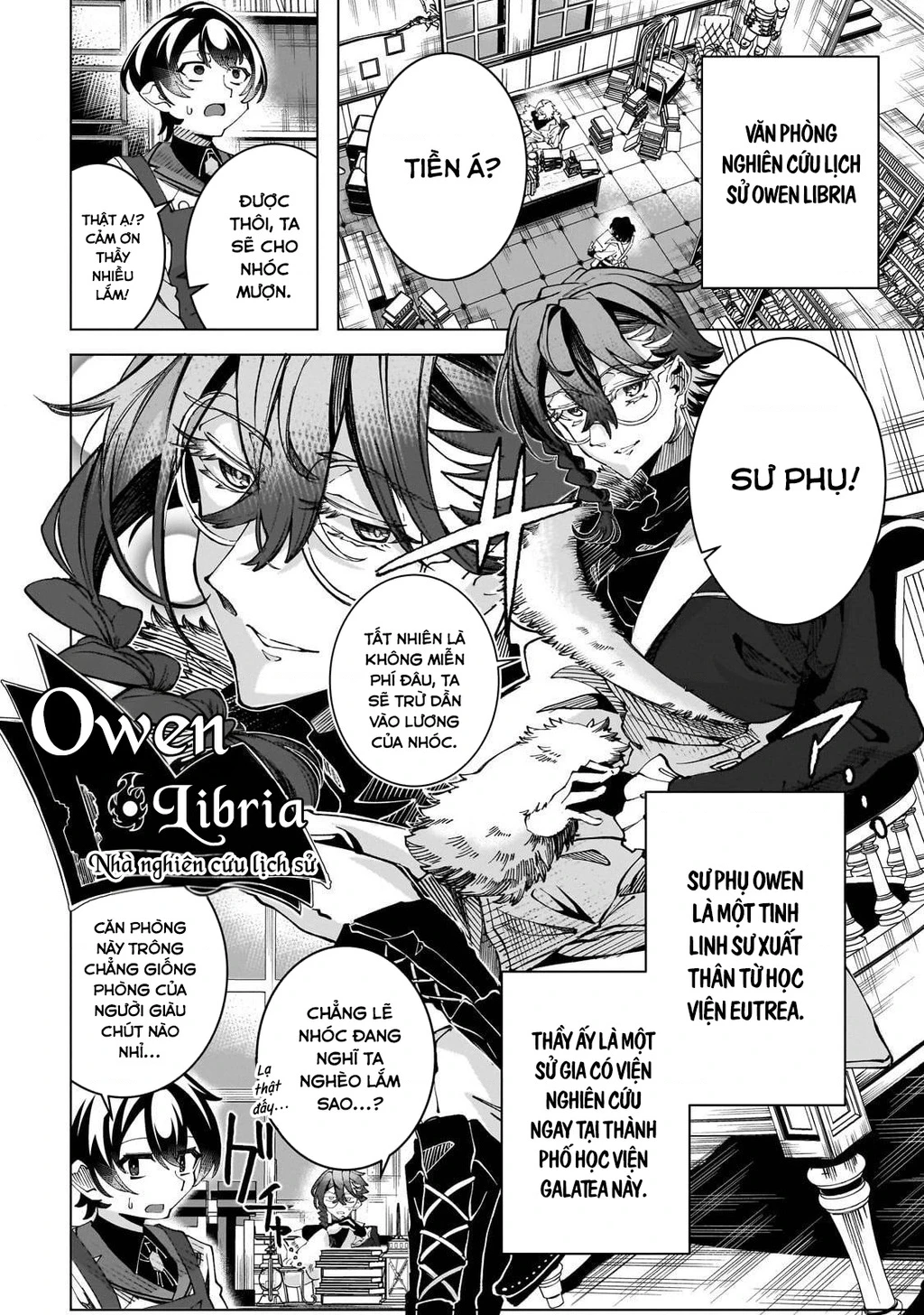 Tinh linh sư bị mọi người tưởng là đang che giấu thực lực thật, nhưng thực ra lúc nào cũng chiến đấu hết mình. Chapter 3 - 10