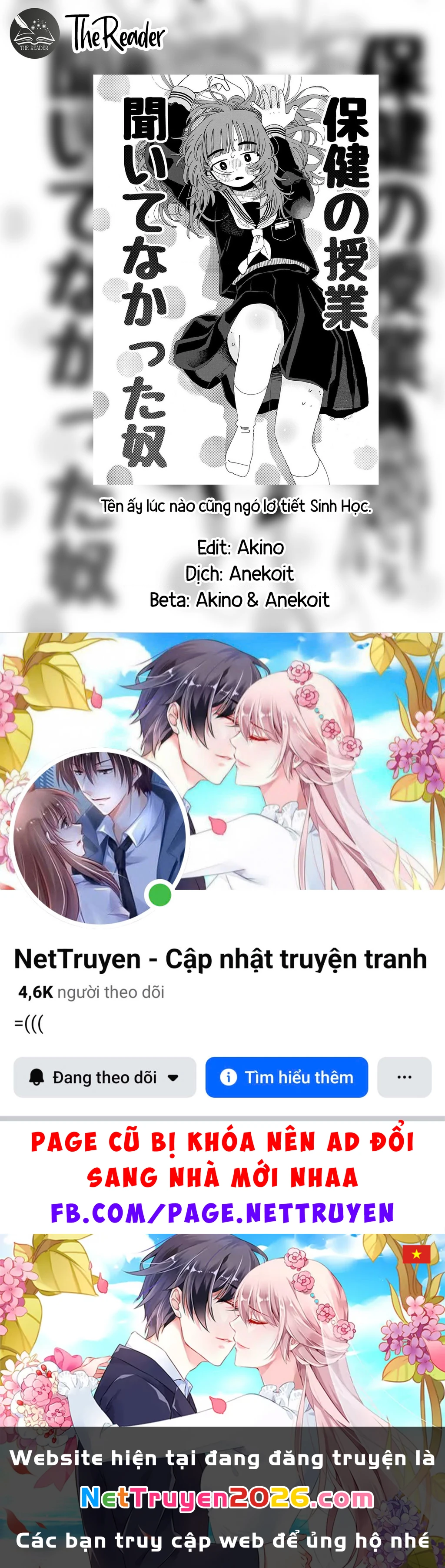 Tên ấy lúc nào cũng ngó lơ tiết Sinh Học. Oneshot - 62