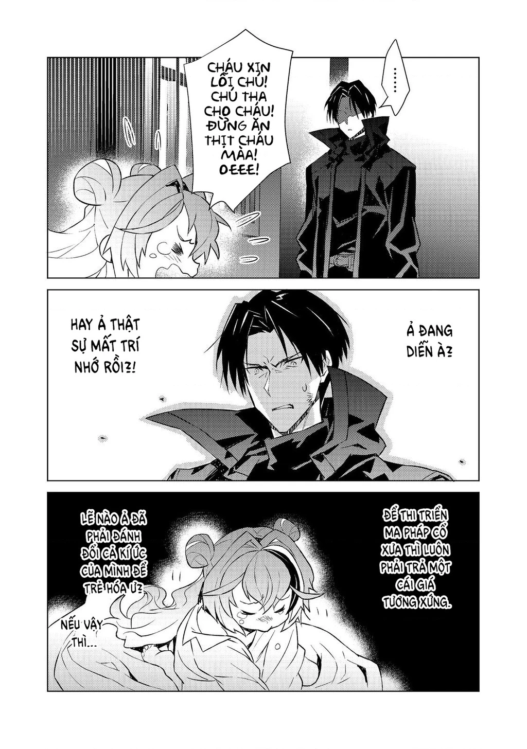 Pháp sư sát thủ vô song đồng hành cùng cô con gái trùm cuối Chapter 2 - 21