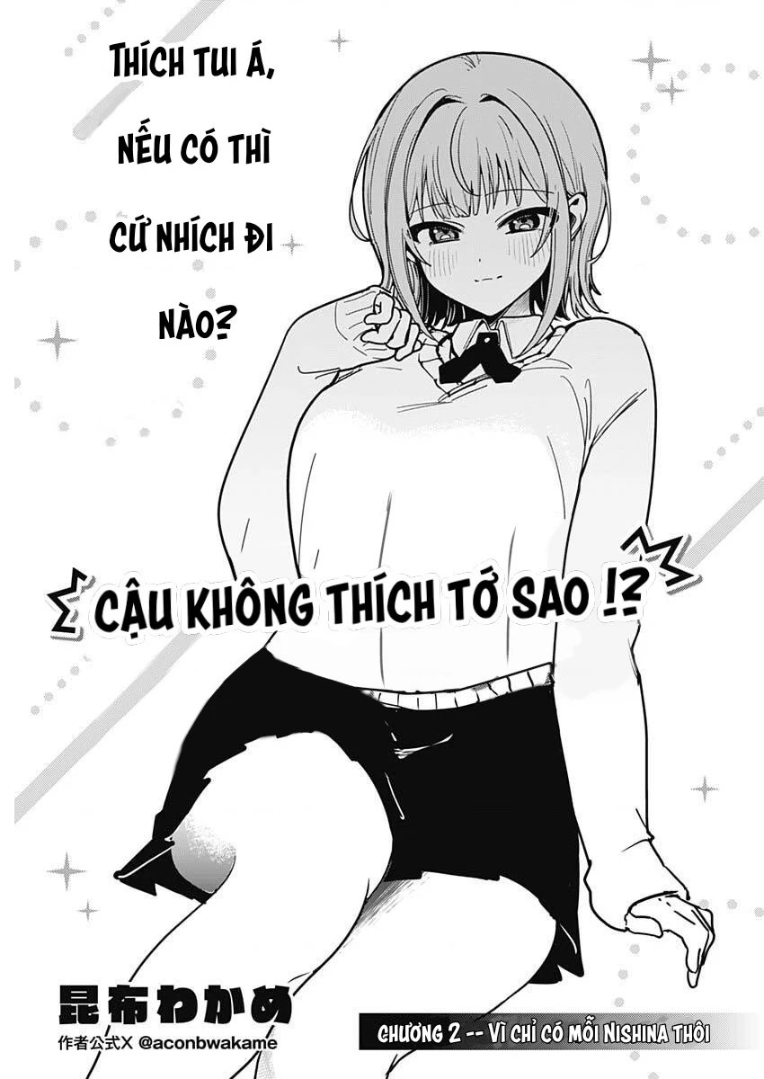 Cậu không thích tớ sao!? Chapter 2 - 3