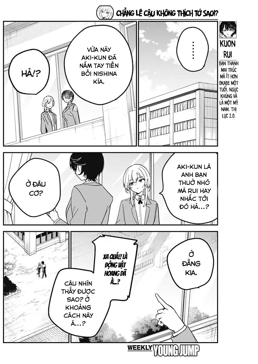 Cậu không thích tớ sao!? Chapter  8 - 12