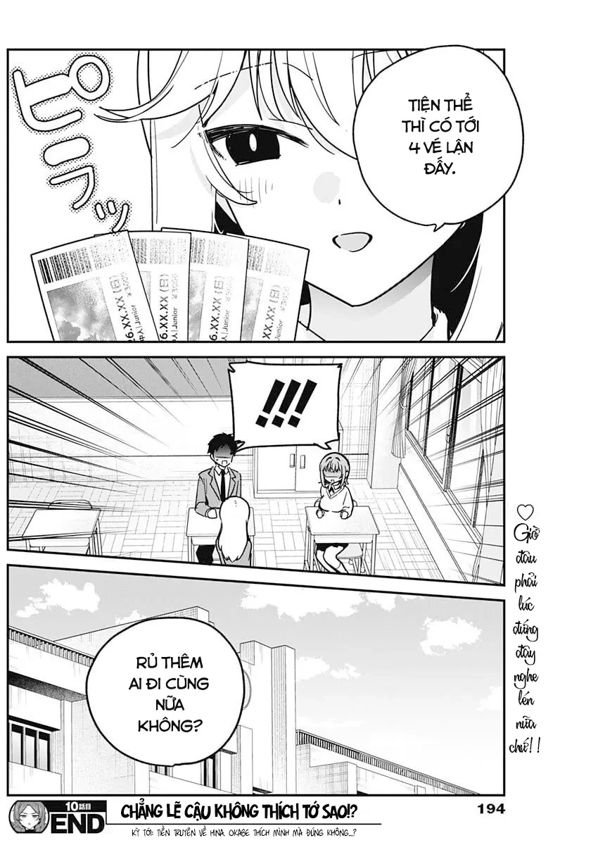 Cậu không thích tớ sao!? Chapter  10 - 18
