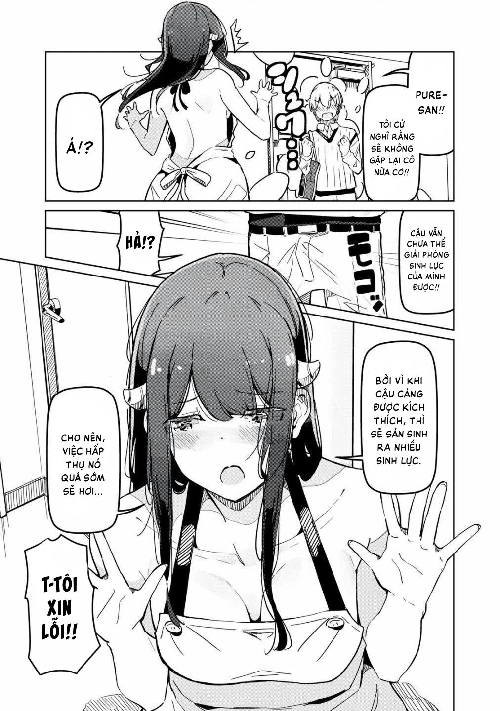 Pure-san là một succubus ngây thơ và trong sáng Chapter 2 - 3