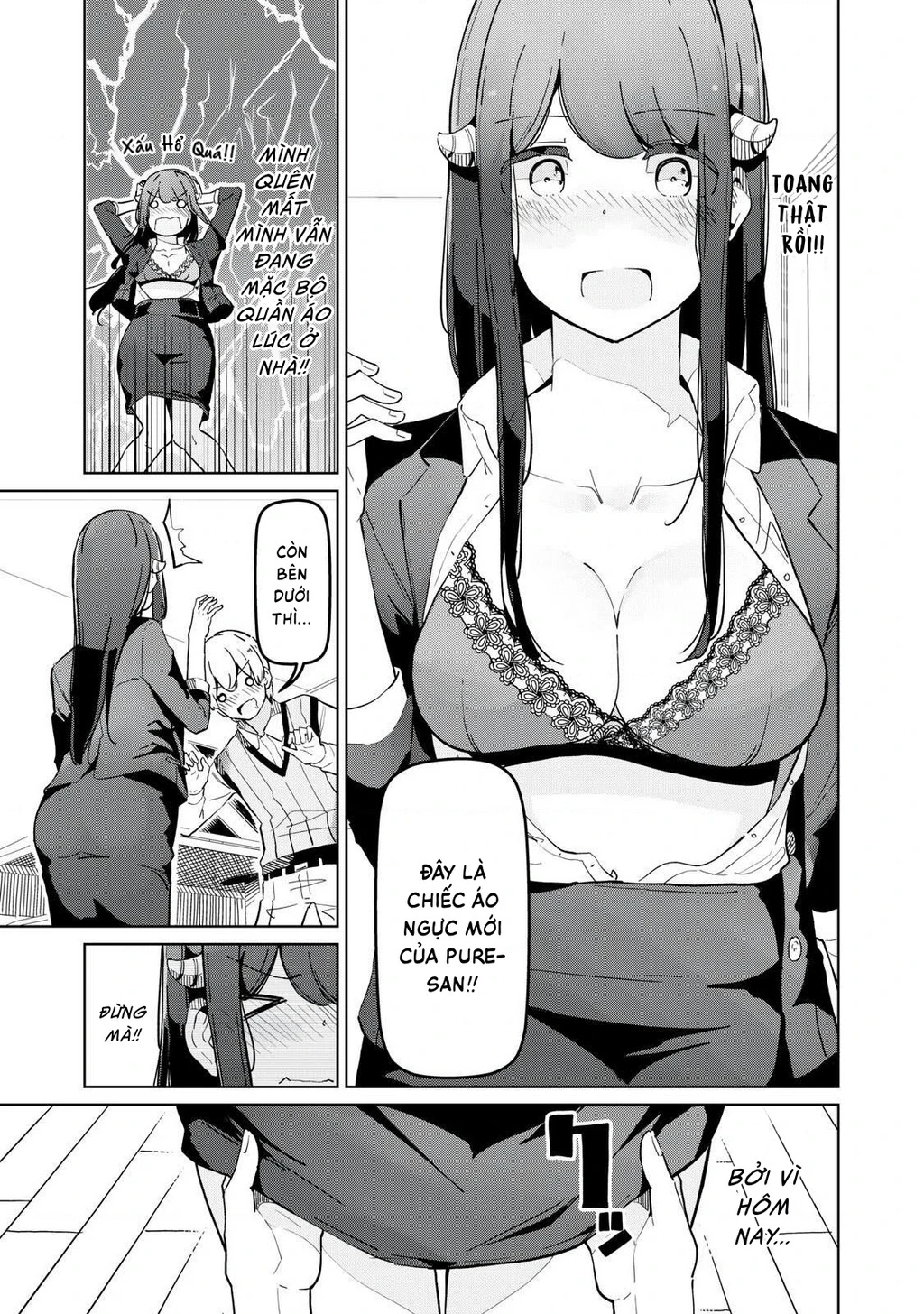 Pure-san là một succubus ngây thơ và trong sáng Chapter 3 - 9