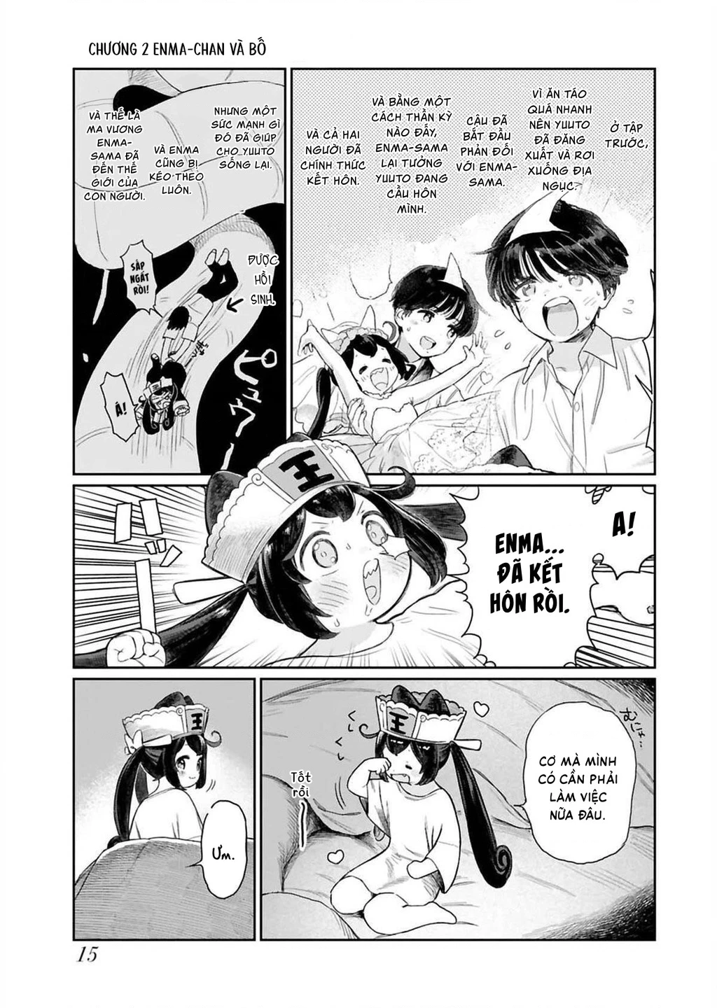 Enma-chan dễ thương quá đi mất! Chapter 2 - 2