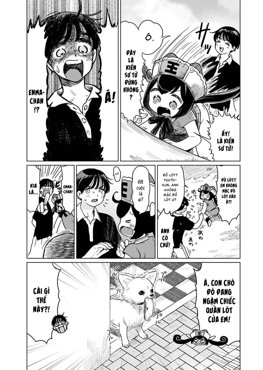 Enma-chan dễ thương quá đi mất! Chapter 5 - 4