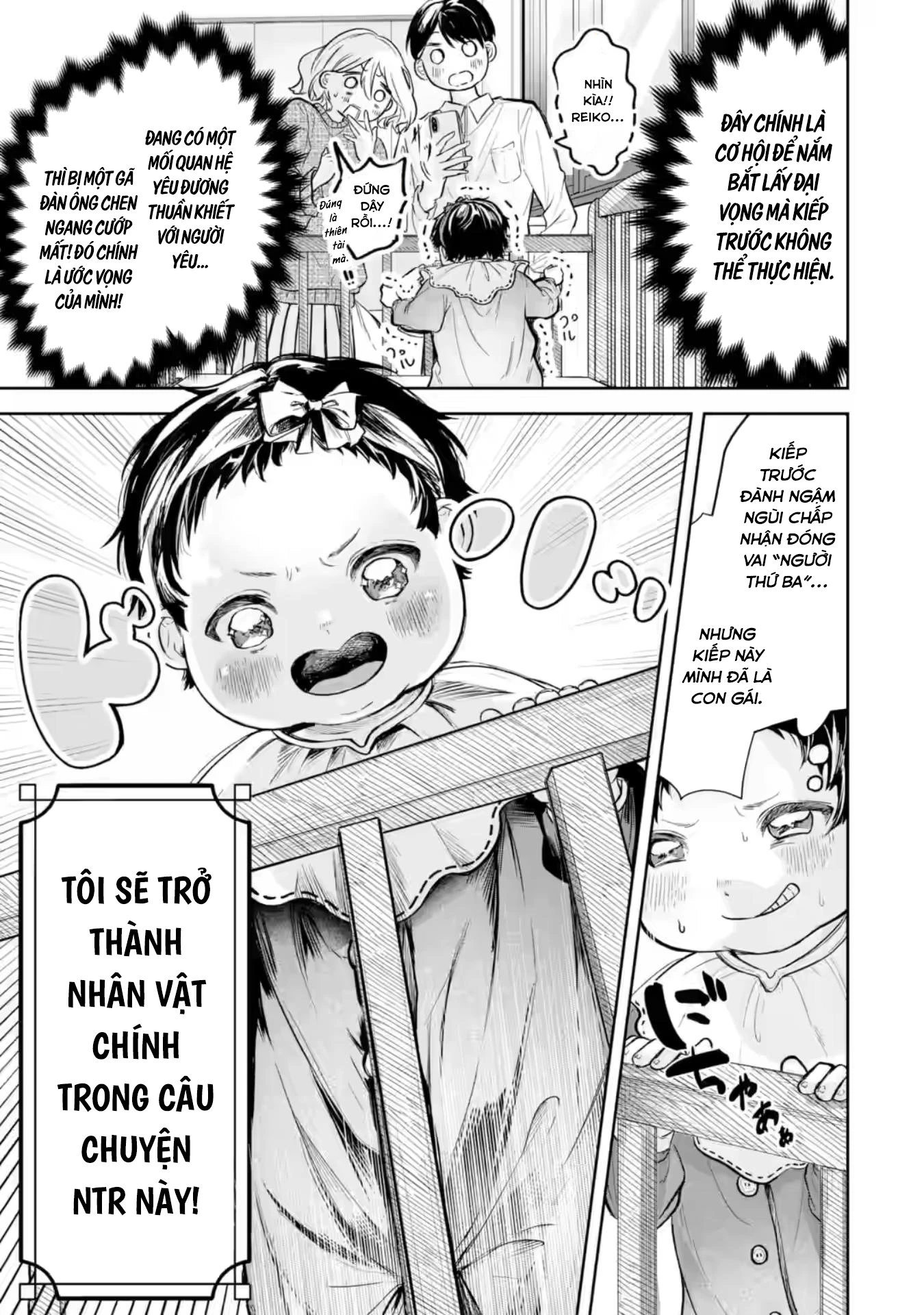 Chuyển sinh thành đứa con gái dâm loằn rác rưởi muốn bị NTR! Chapter 1 - 10