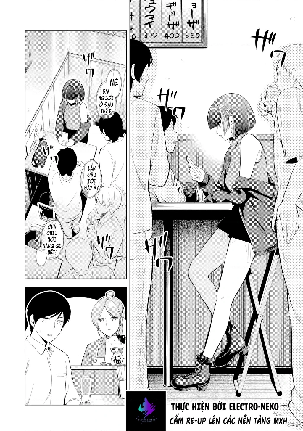 Cô nữ sinh đại học lạnh lùng đứng cạnh tôi ở quán Izakaya (Gloomy Neighbor at the Standing Bar) Chapter 1 - 11